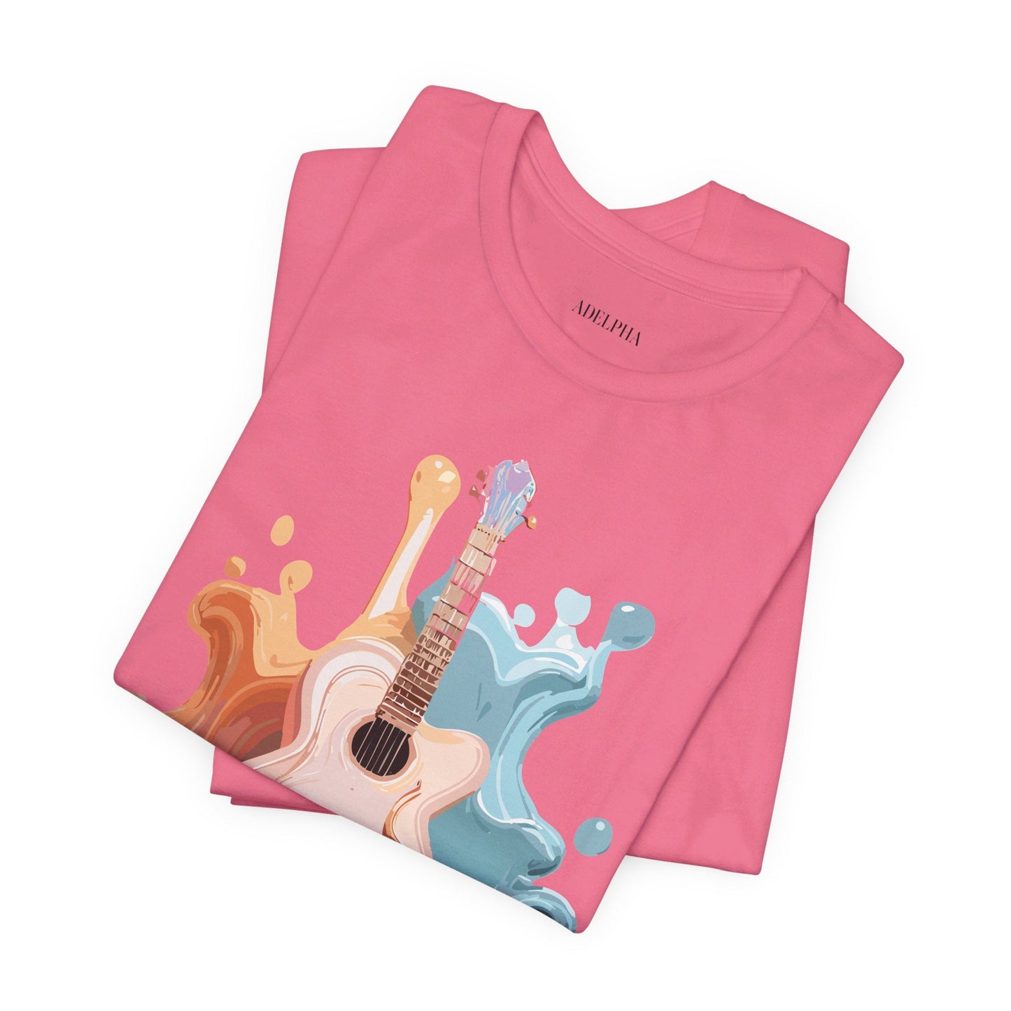 Music Graphic T Shirt Unisex Jersey Short Sleeve Adelpha Art Design Tee Vintage Inspired Artwork