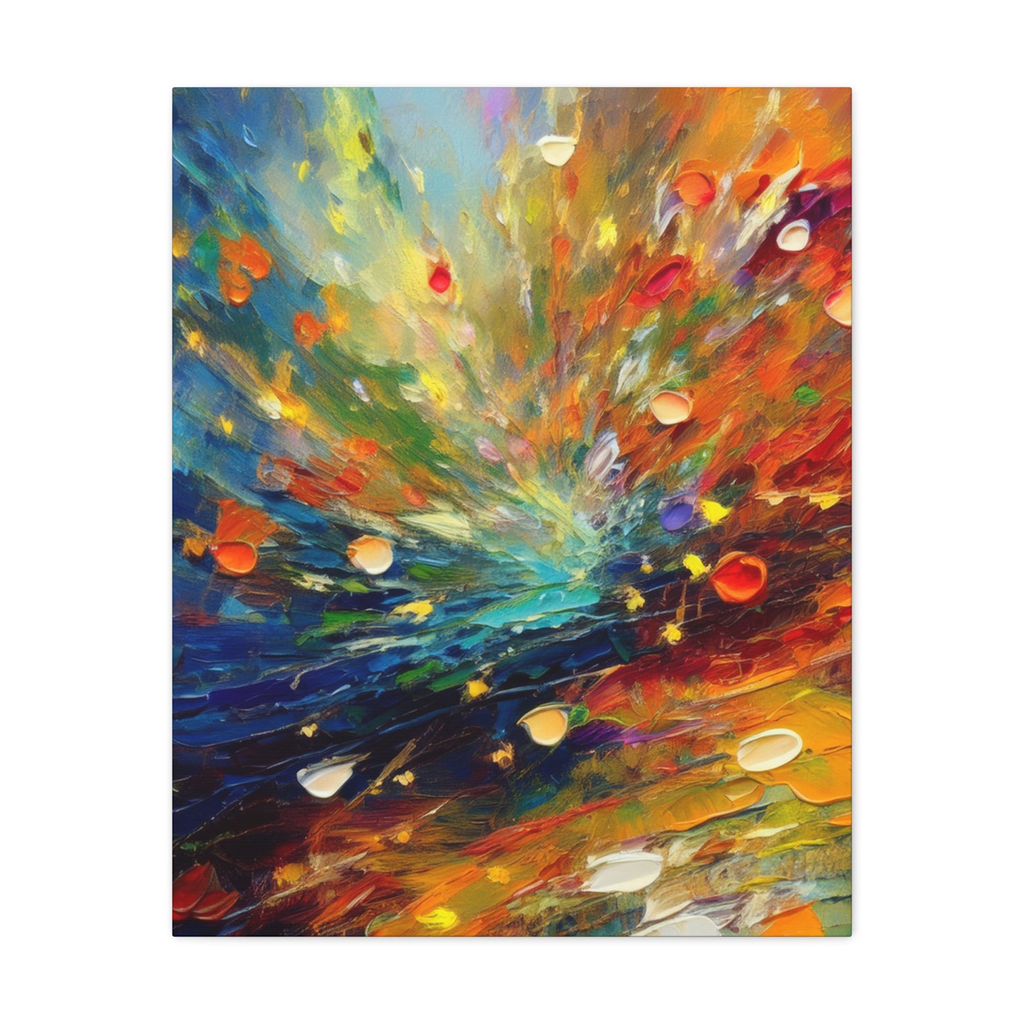Abstract Oil Painting Print Canvas 20x24,20x30,24x30 24x32,24x36,30x40 32x48,36x48,40x60 Pine-Wood Inner Frame ABS-121