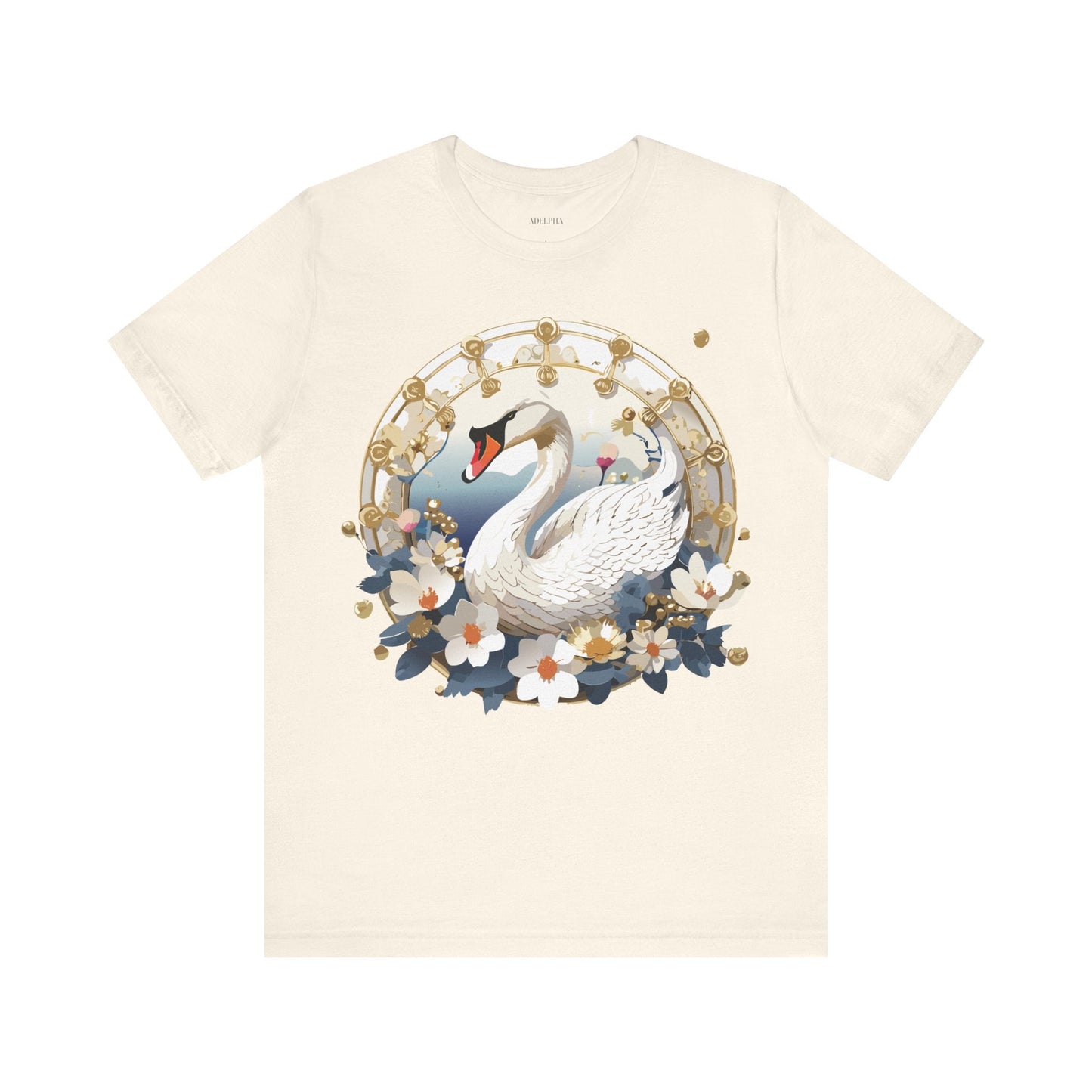 Adelpha Medallion Graphic Tee Unisex Jersey Short Sleeve Art Design Shirt Premium Comfort