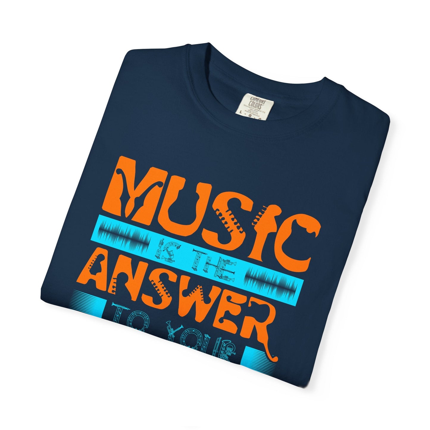 Music Graphic Design Unisex Cotton T-shirt 073