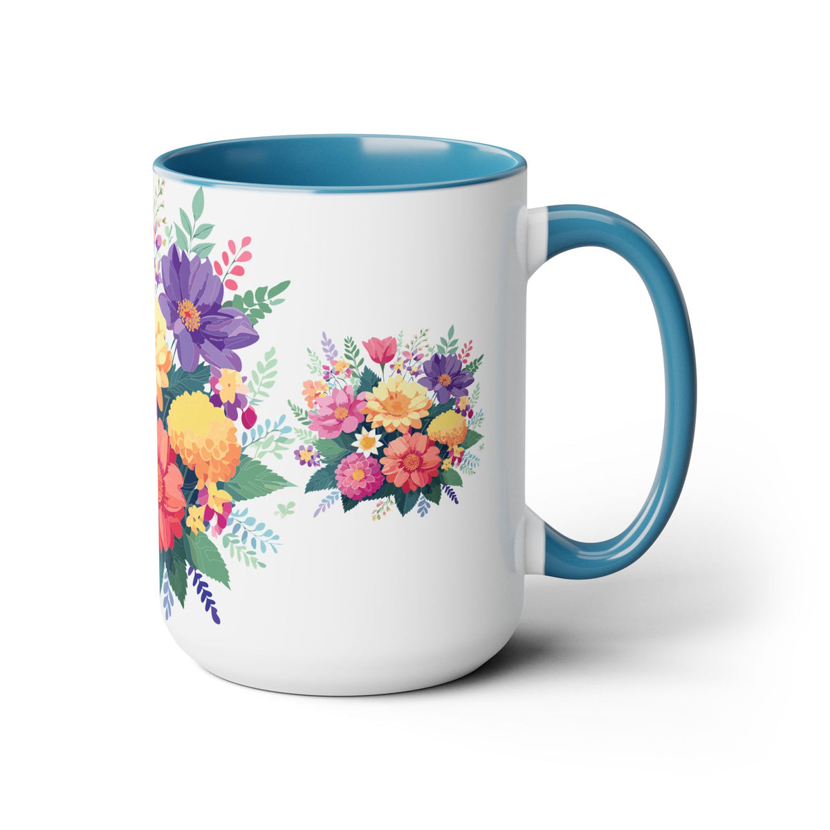Floral Mug, Floral Cup