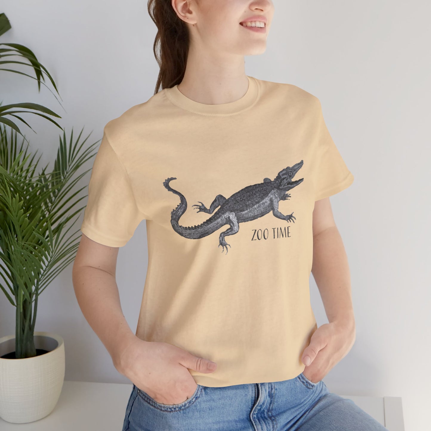 Camiseta unisex con estampado de animales 