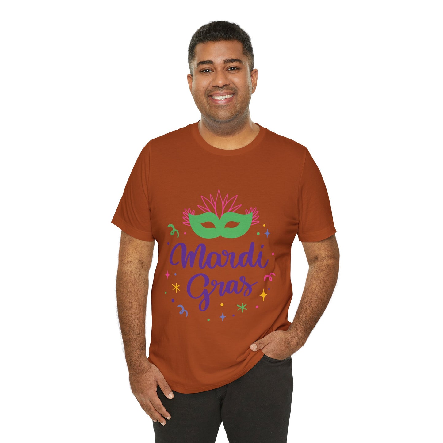 Camiseta unisex de algodón para carnaval