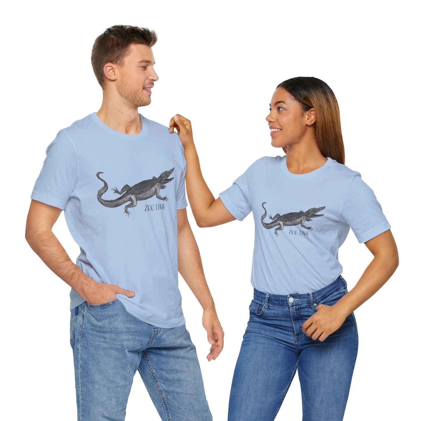 Camiseta unisex con estampado de animales 