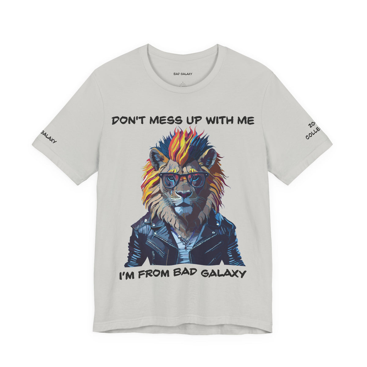 Animal Graphic Unisex Cotton Bella+Canvas Tee with Art Design b3