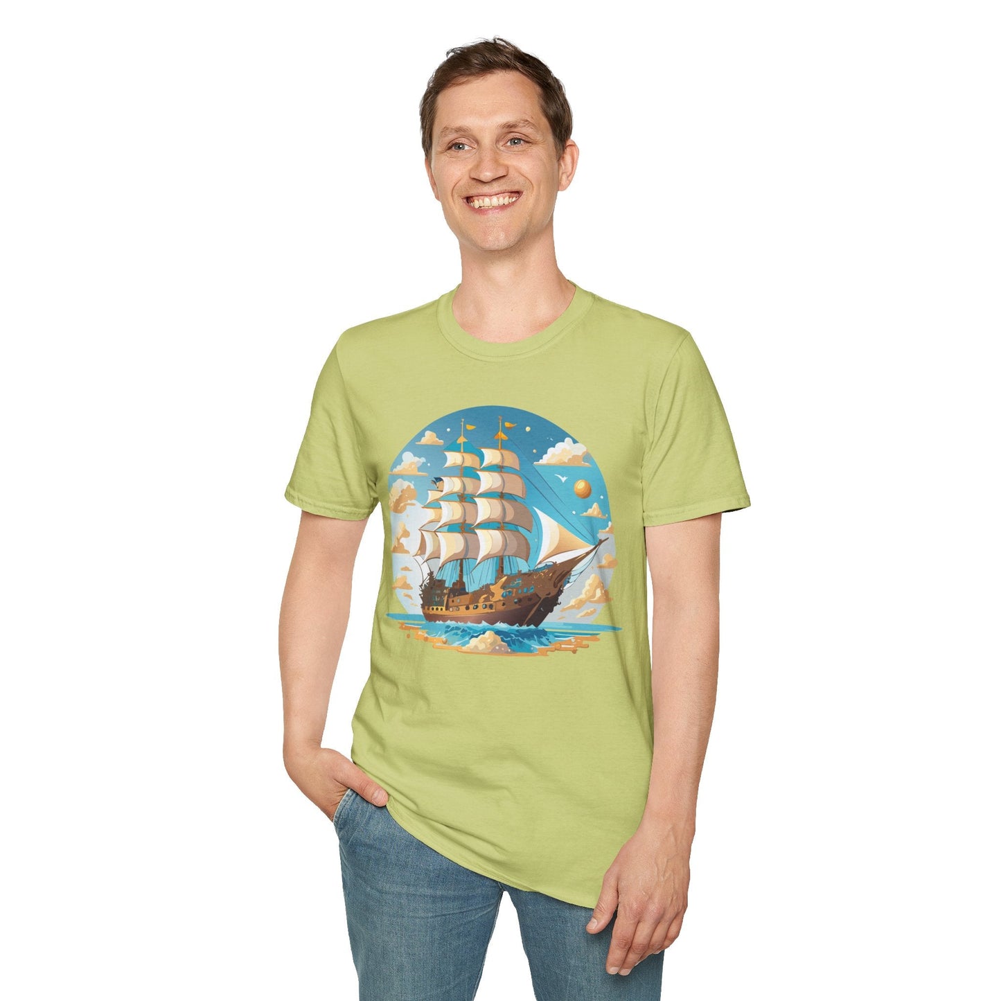 Unisex Softstyle Short Sleeve Tee Shirt Gildan 64000 100 Percent Ring Spun Cotton Comfort
