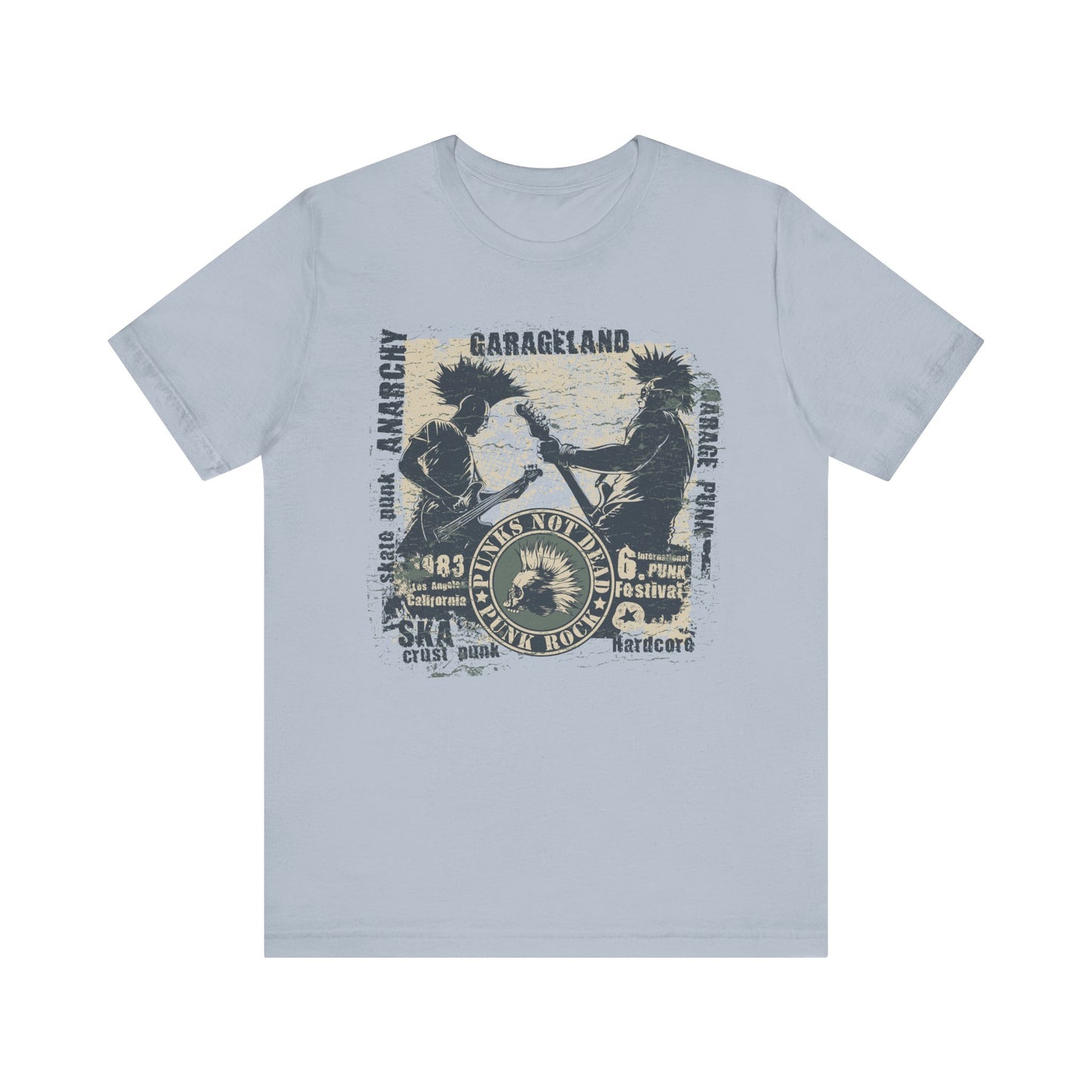 Punk Rock Graphic Tee, Retro Graphic T-Shirt, Artistic Vintage T-Shirt, Vintage Shirt, Retro Tee, Art Design Music Tees