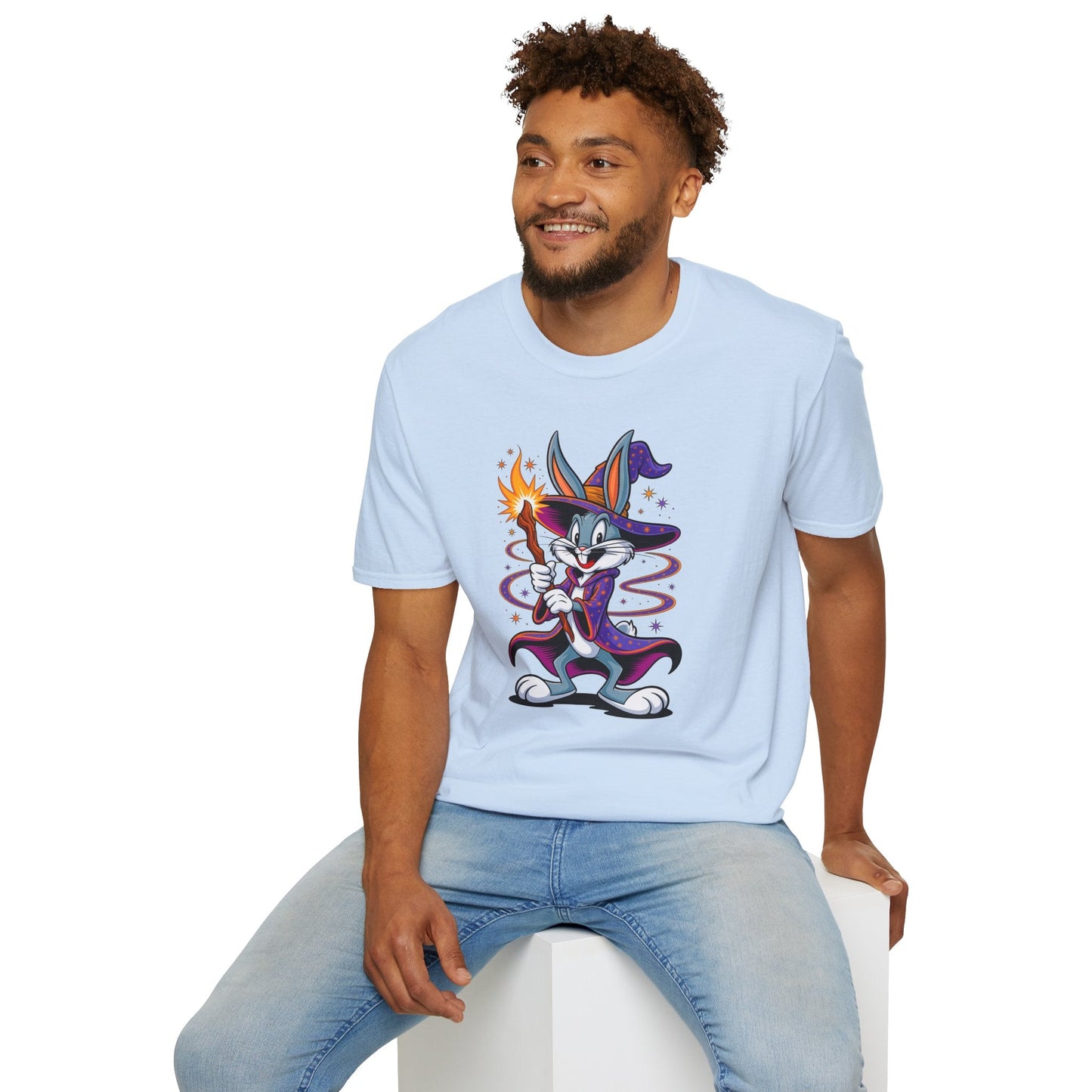 Bugs Bunny T Shirt Unisex Softstyle Gildan 64000 Cartoon Tee With Classic Design Art