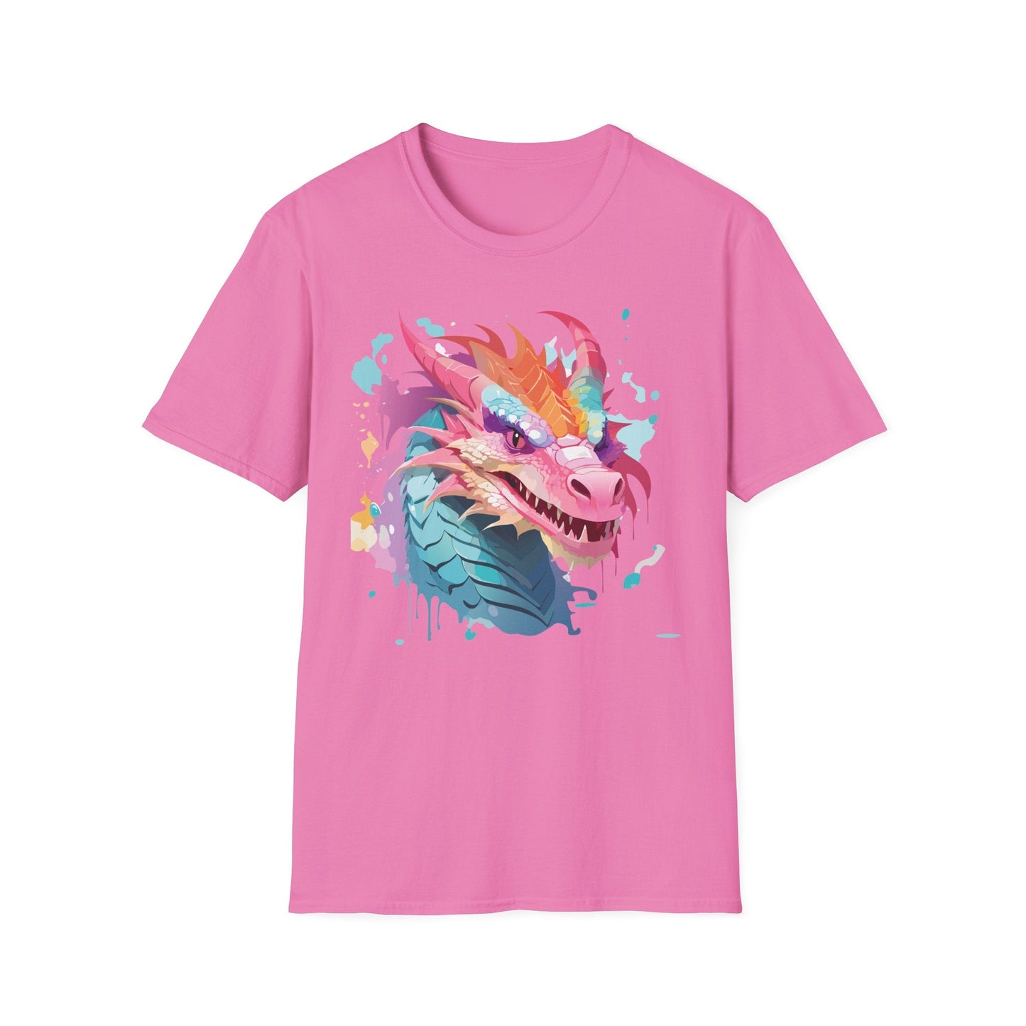 Dragon T Shirt Unisex Dragon Graphic Tee Softstyle 64000 Lightweight Comfort Durable Breathable