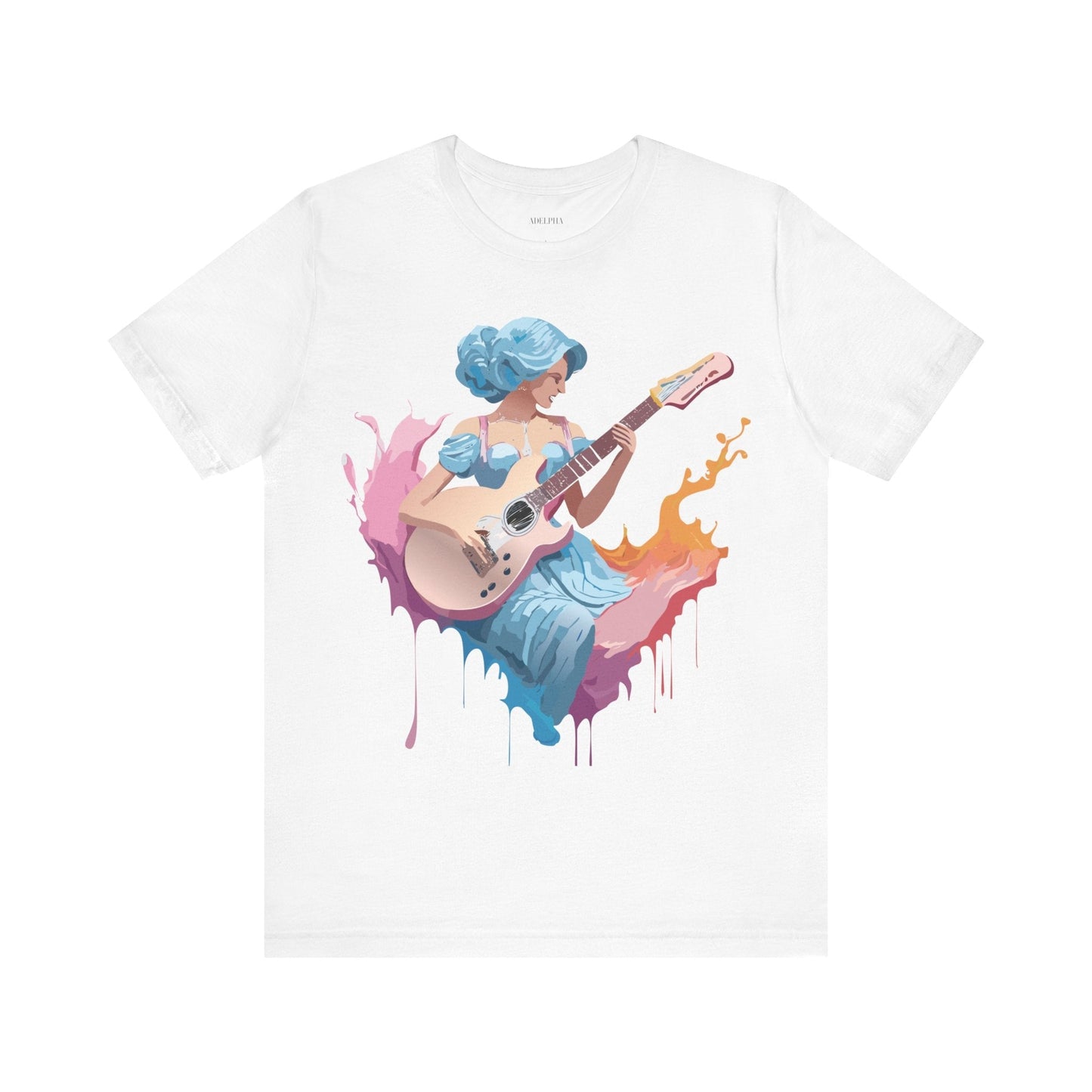 Music T Shirt Graphic Tee Unisex Adelpha Vintage Inspired Artwork Casual Everyday Wear
