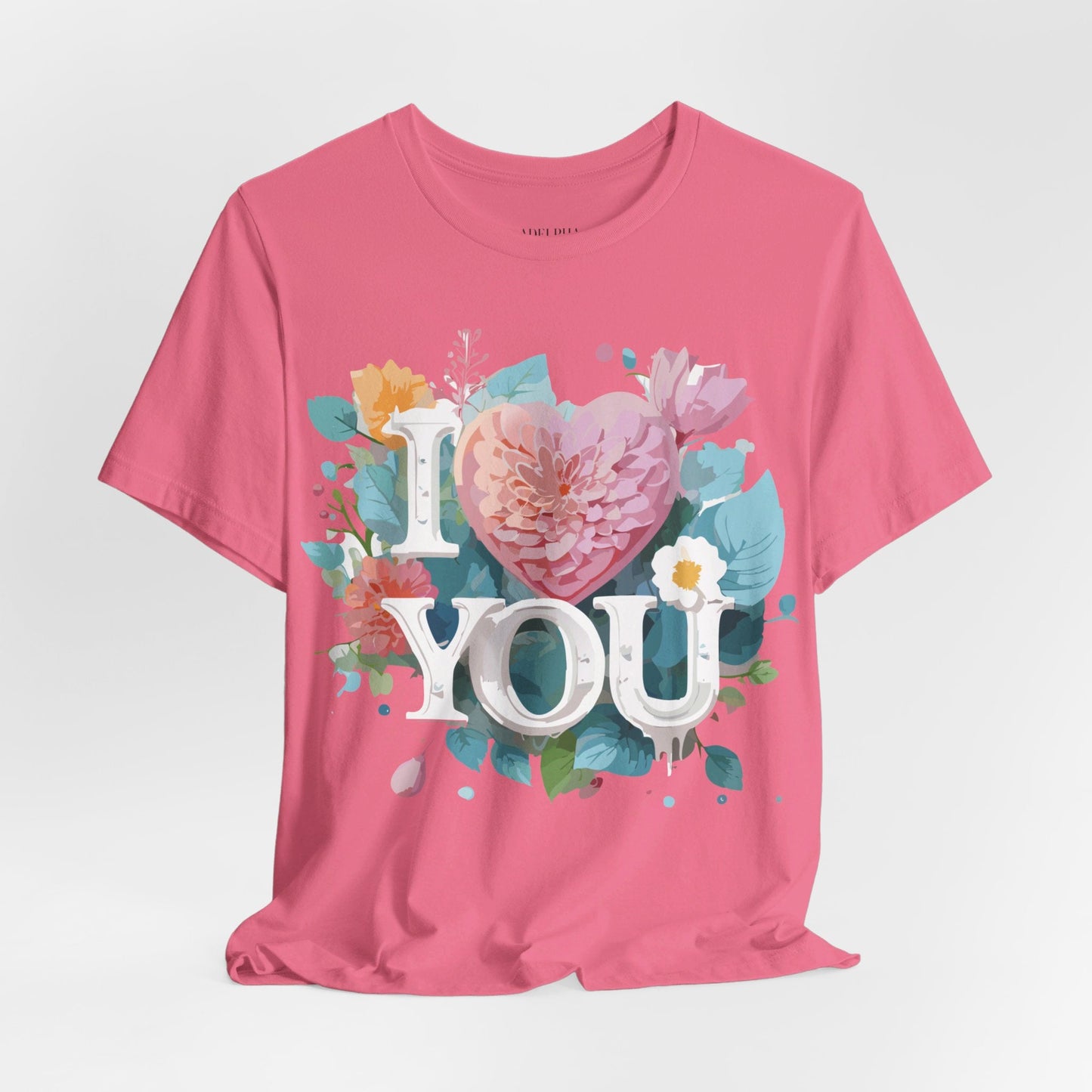 Valentine Graphic T Shirt Unisex Jersey Short Sleeve Tee With Adelpha Artwork Design