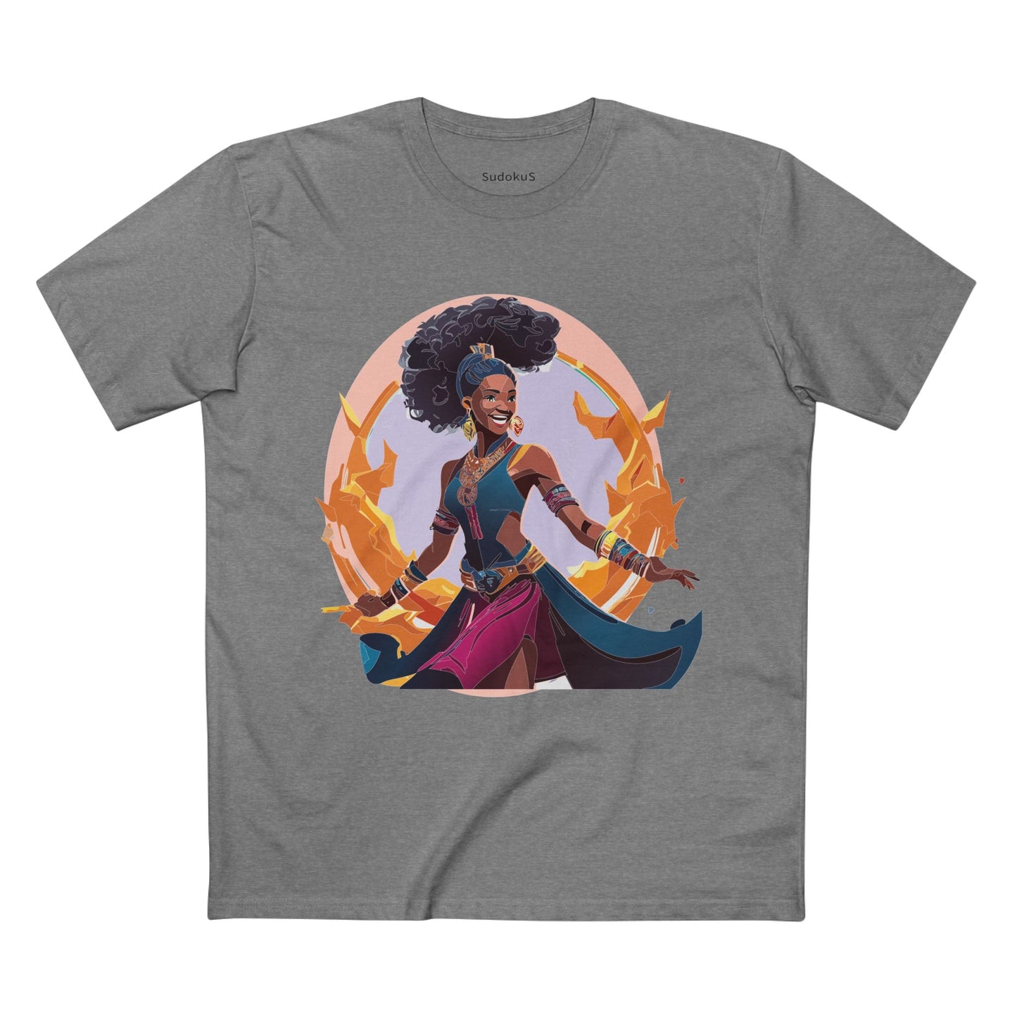 Dancer Graphic Unisex 100 Cotton Staple Tee 21