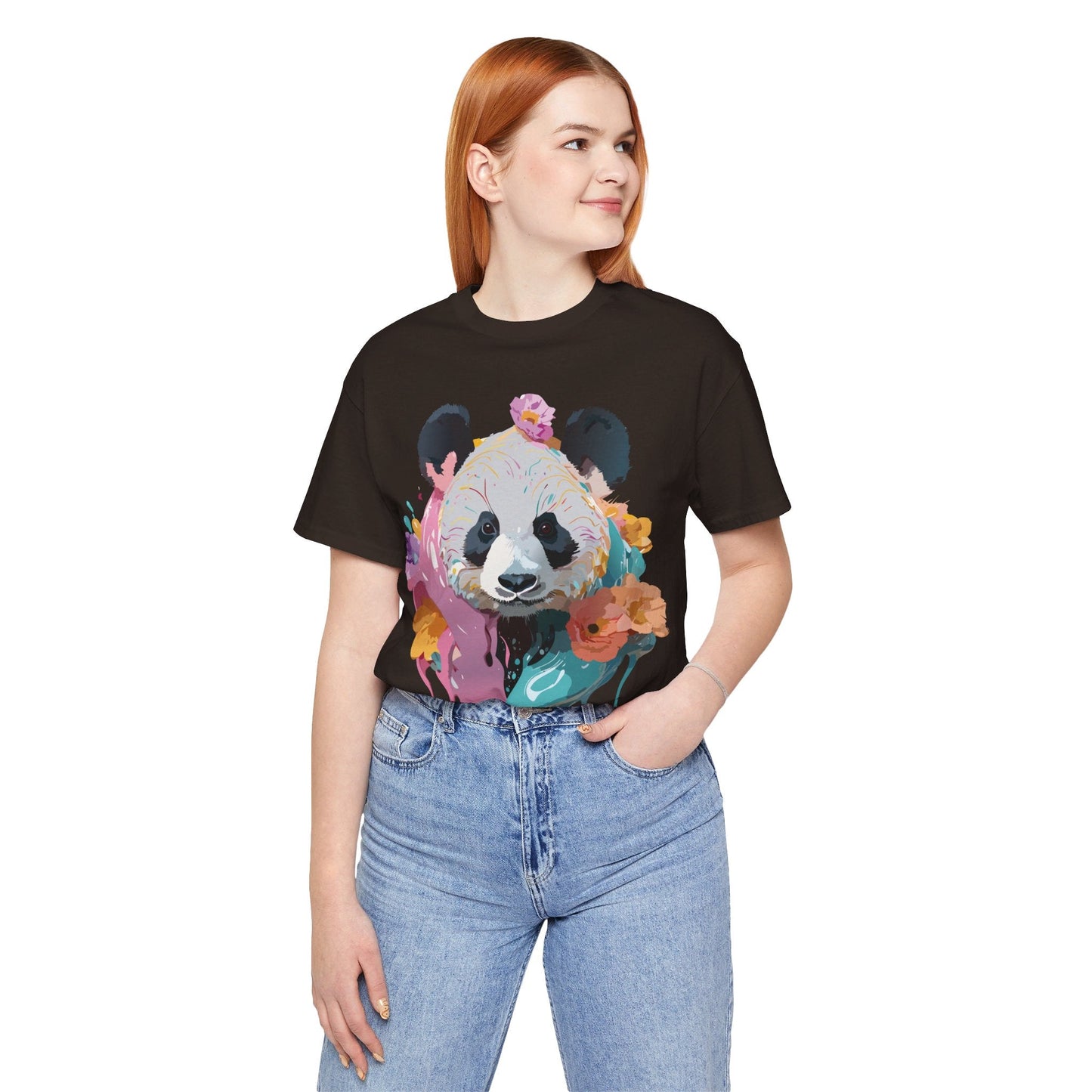 Panda Graphic Tee From Adelpha Unisex Jersey Short Sleeve Vintage Inspired Shirt