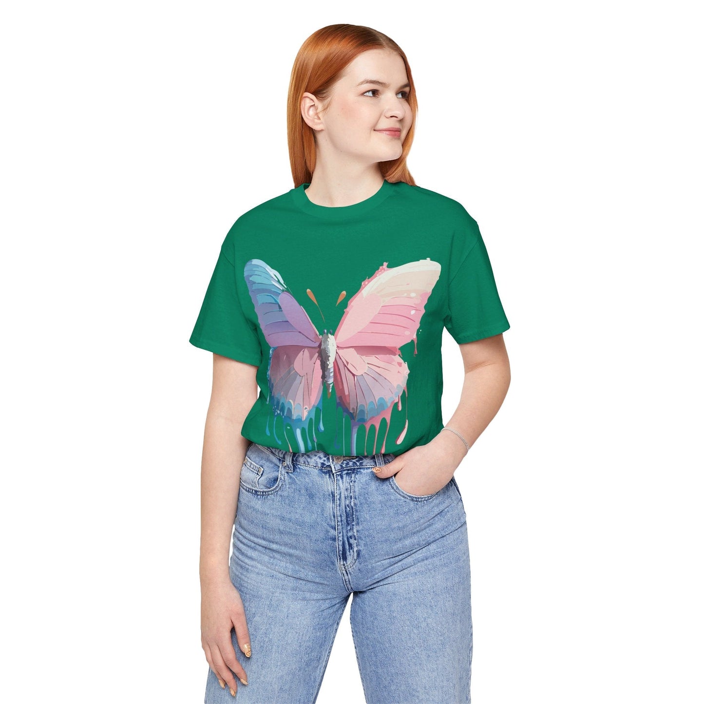 Adelpha Butterfly Graphic Tee Unisex Short Sleeve Art Design Shirt