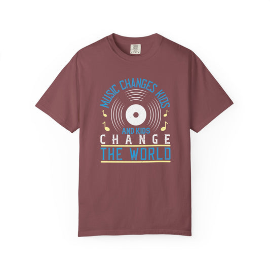 Music Graphic Design Unisex Cotton T-shirt m22