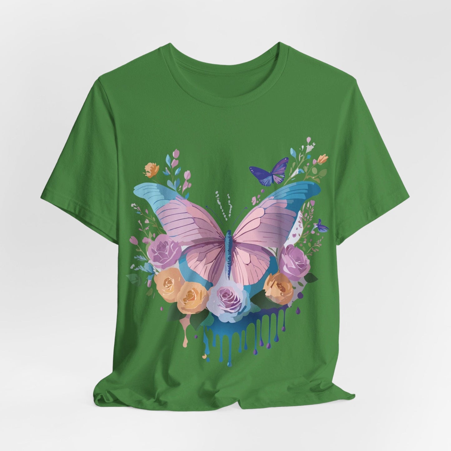Adelpha Unisex Graphic Tee With Vintage Inspired Artwork Short Sleeve