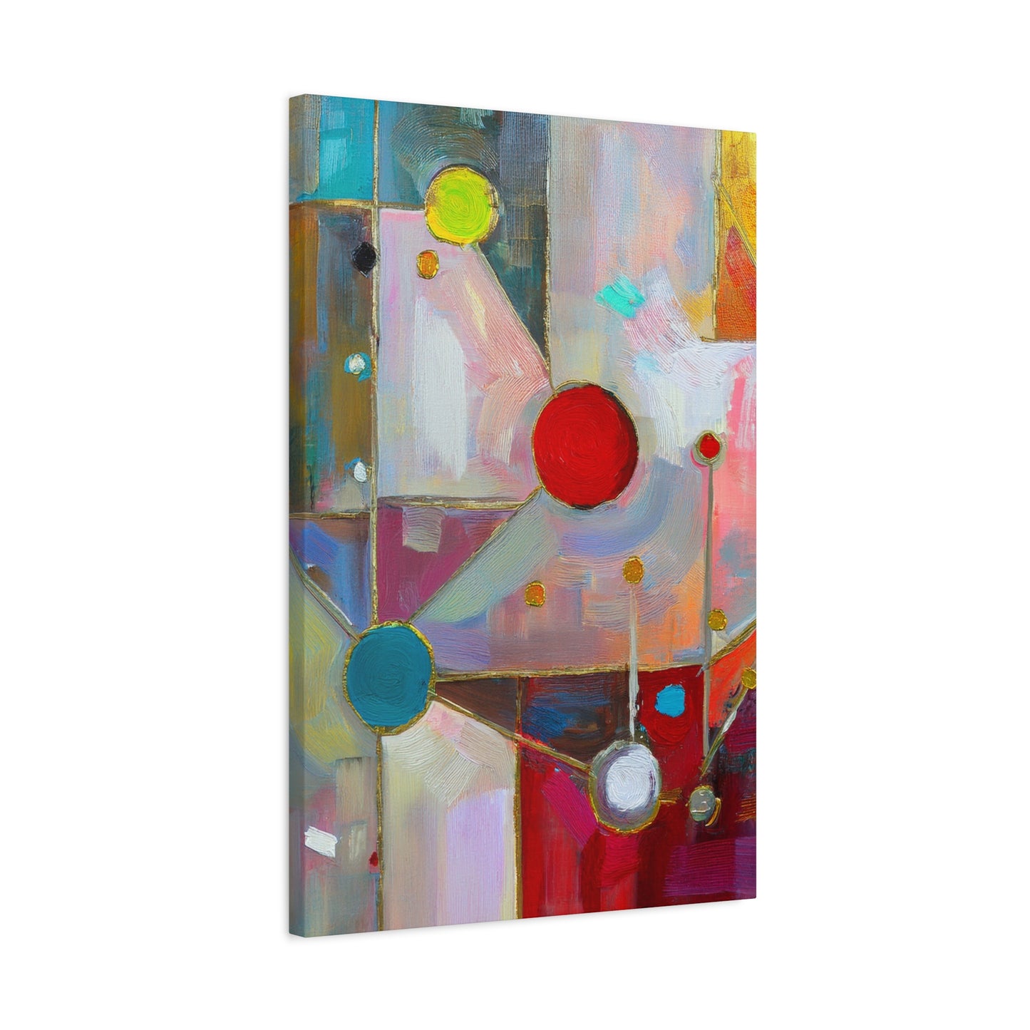 Abstract Oil Painting Print Canvas 20x24,20x30,24x30 24x32,24x36,30x40 32x48,36x48,40x60 Pine-Wood Inner Frame ABS-175