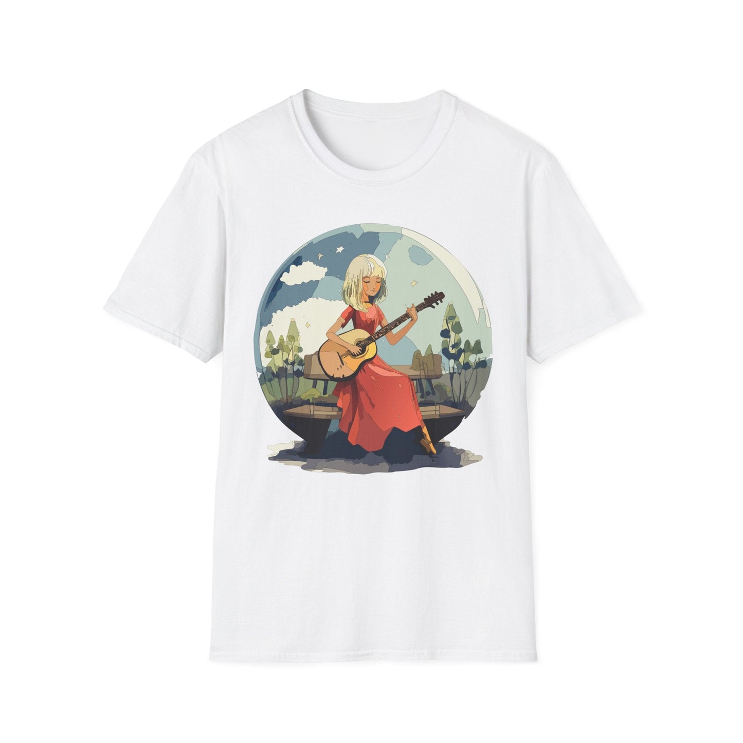 Womens Graphic T Shirts Art Design Shirt Unisex Softstyle Cotton Tee Quality Comfort Everyday Style