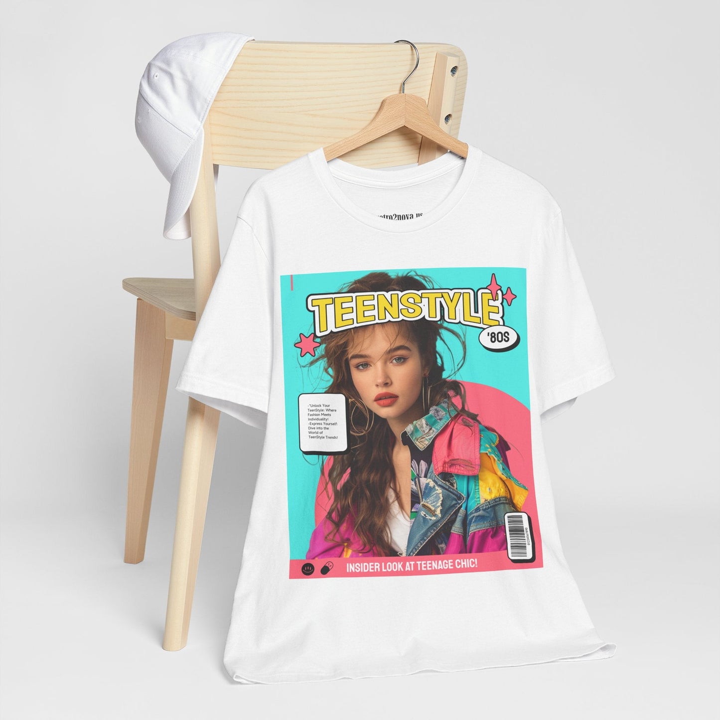 Magazine Cover Shirt Unisex Jersey Short Sleeve Tee Lightweight Breathable Fabric