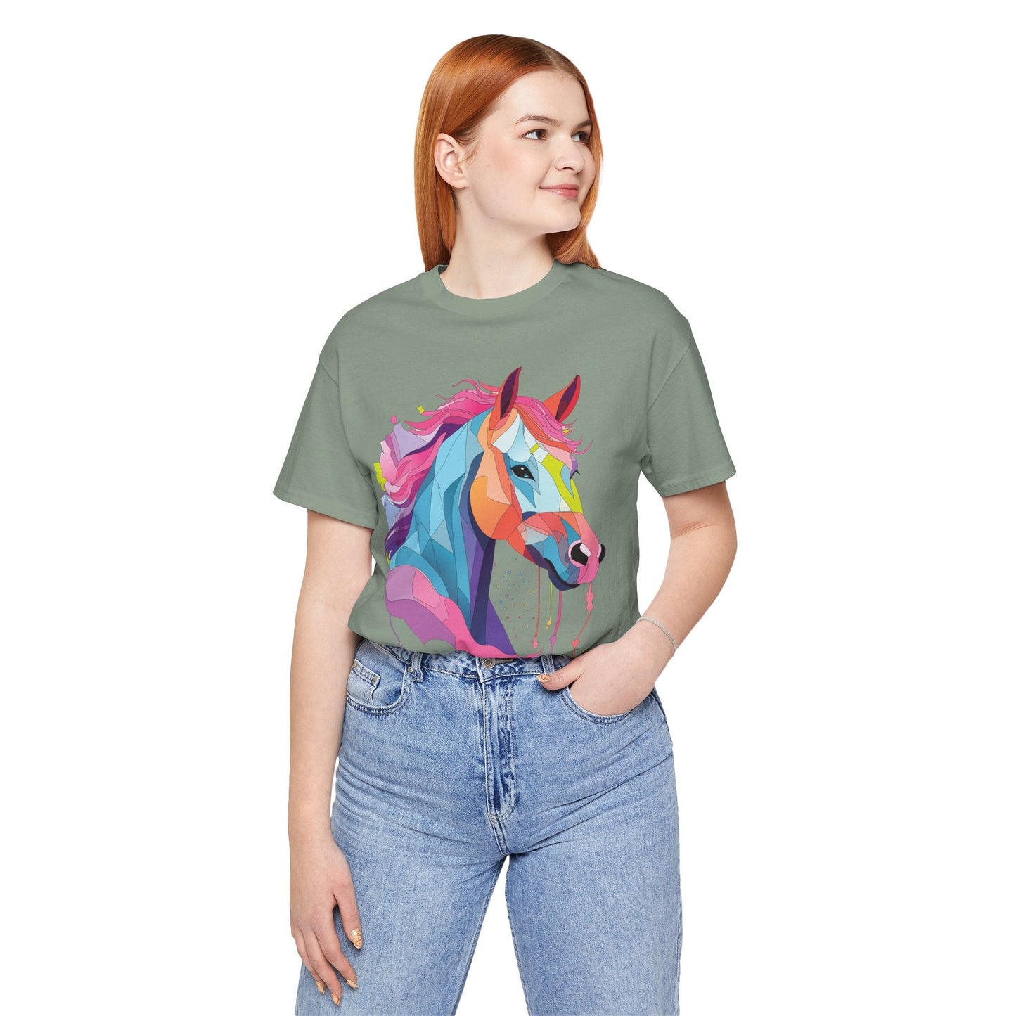 Unisex Animal Shirt With Animals Graphic Tee Art Design Wild Animals Shirt Durable Comfort Fit