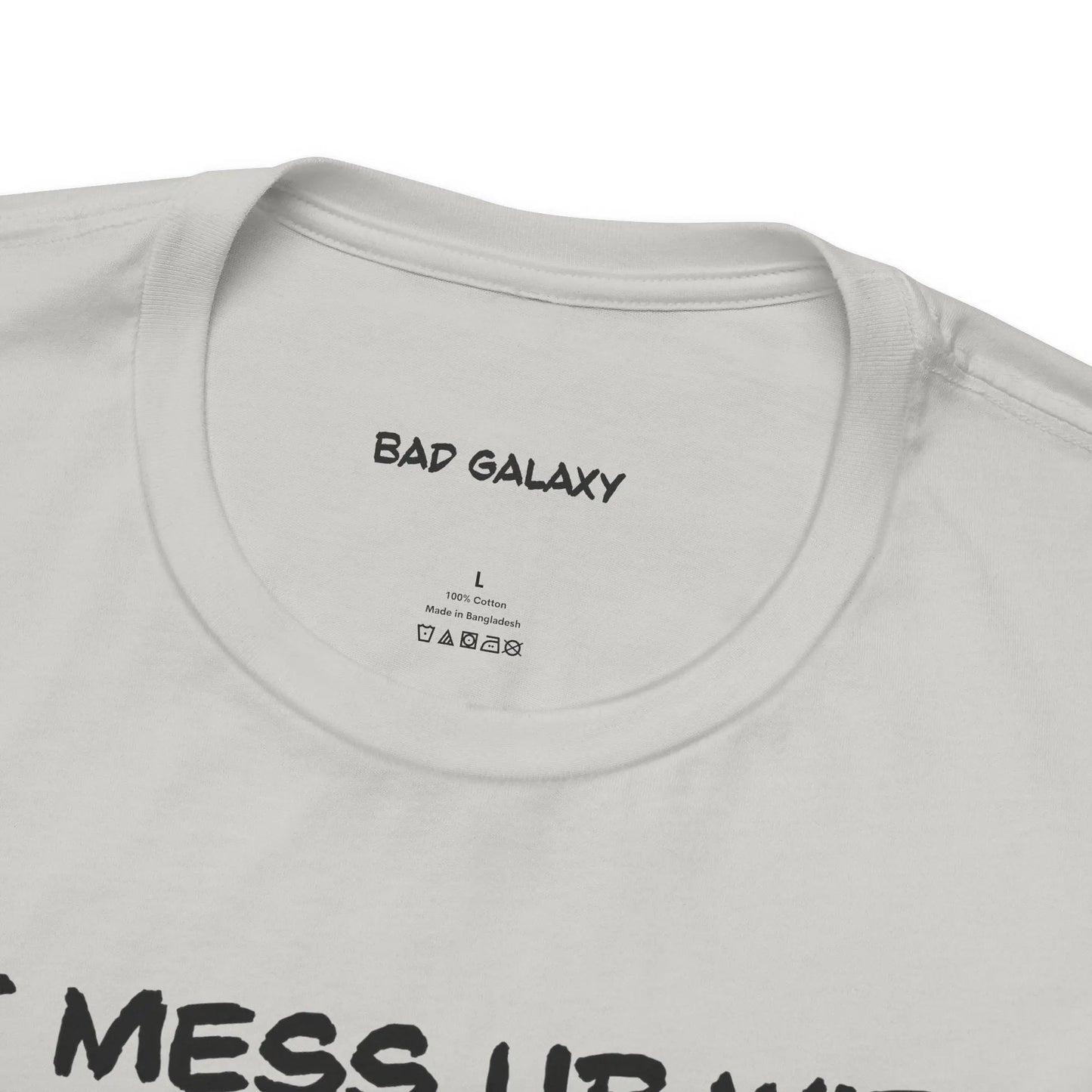 Bad Galaxy Animal T Shirt Made To Order 100 Percent Cotton Tee With Eco Friendly Inks Designed In US