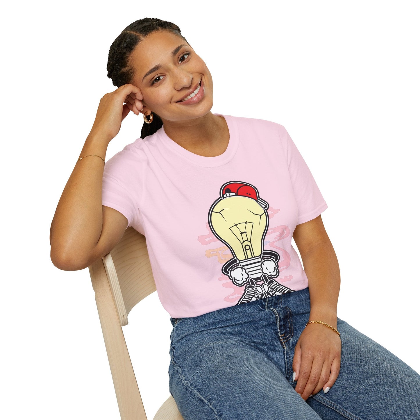 Cartoon T Shirt Animation Tee Funny Graphic Unisex Gildan Softstyle 64000 Cotton Tee