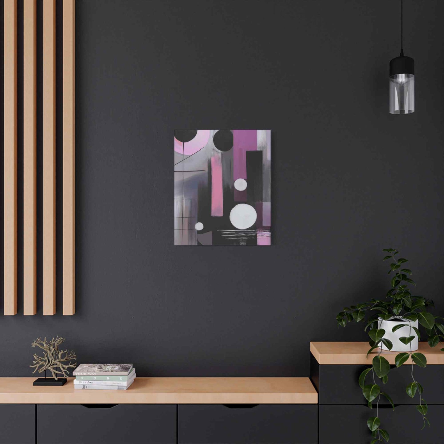 Abstract Geometric Painting Print Canvas 20x24,20x30,24x30 24x32,24x36,30x40 32x48,36x48,40x60 Pine-Wood Inner Frame ABS-44