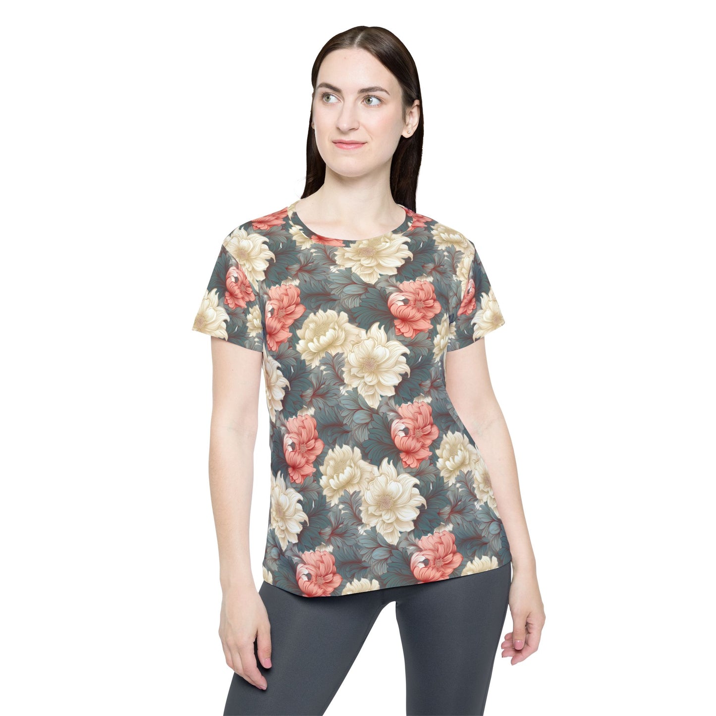 Floral Print Shirt, Shirt with Flowers