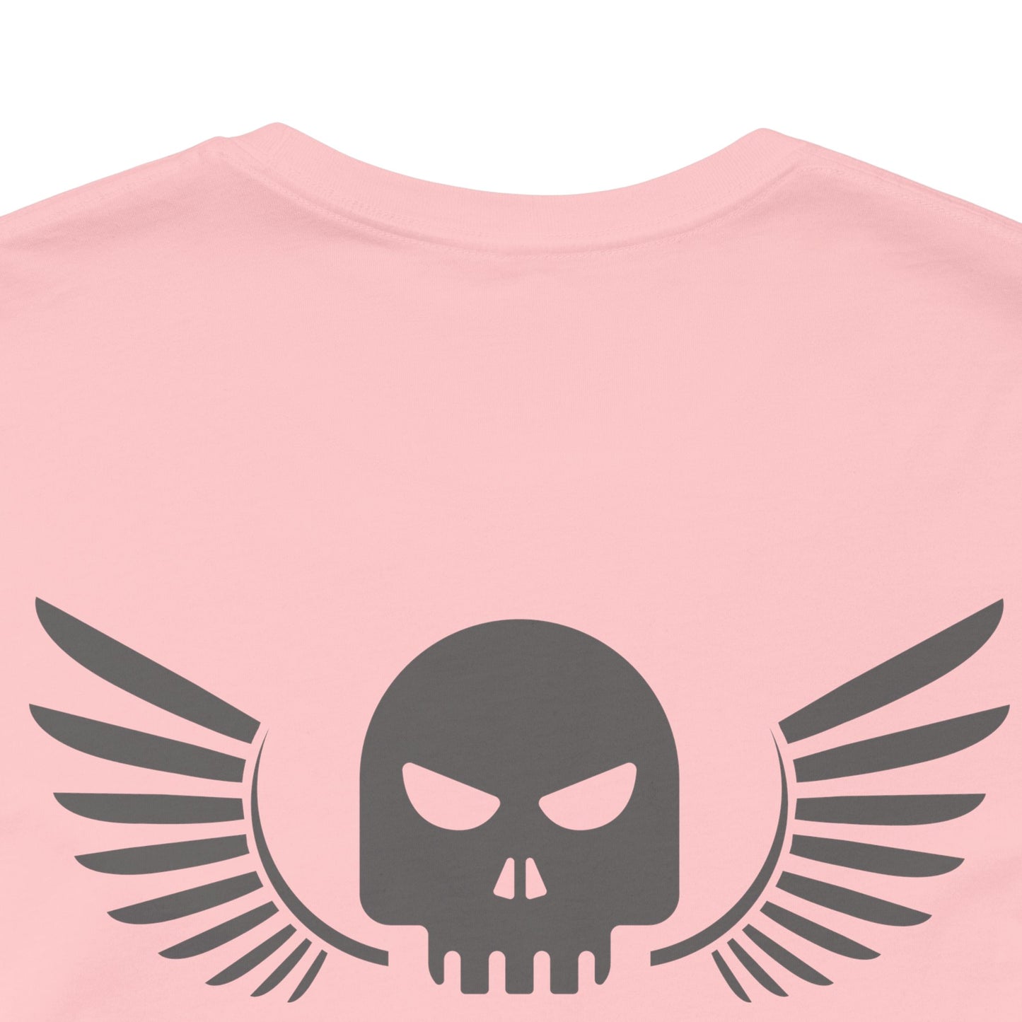 Unisex Cotton Tee Shirt with Skull