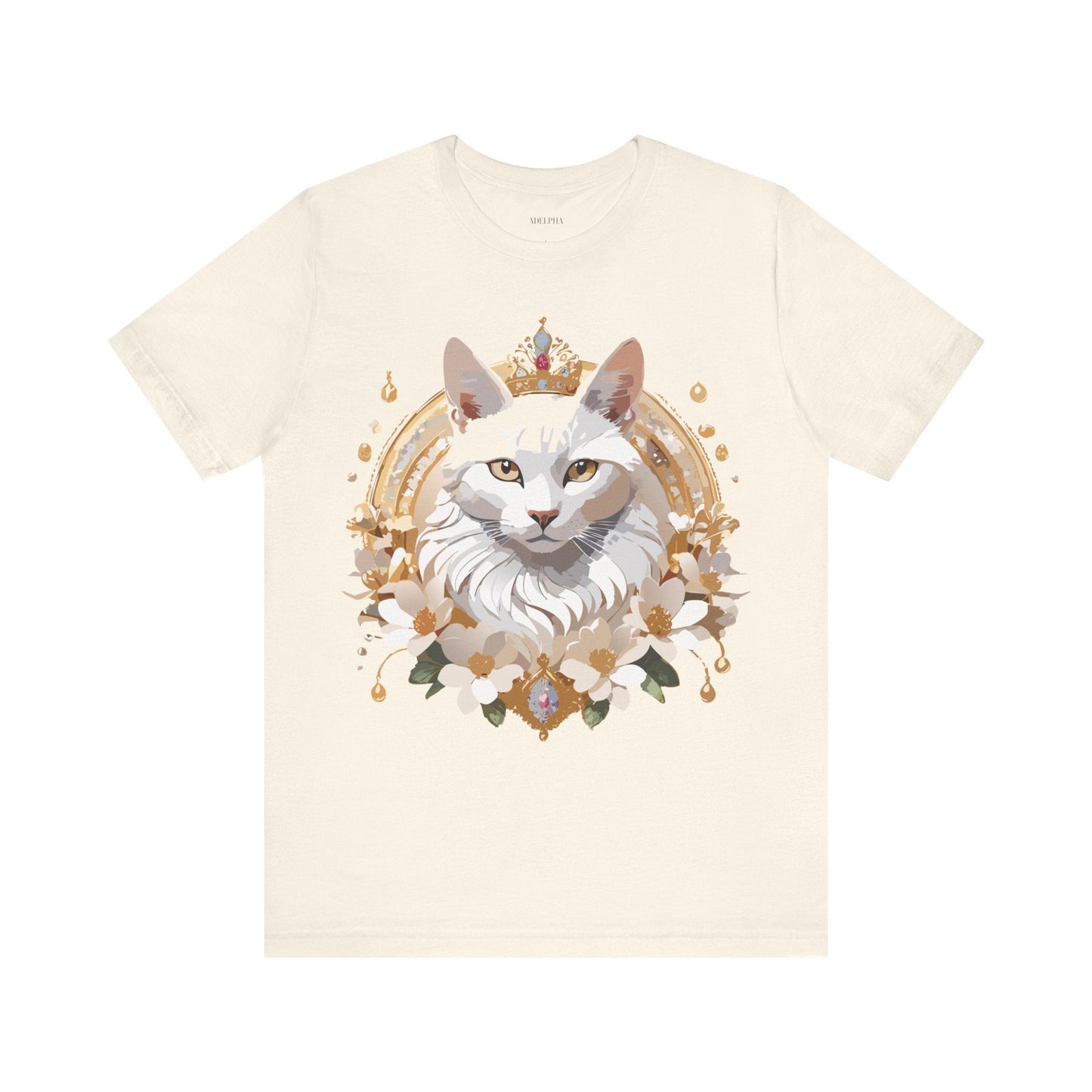 Medallion Graphic Unisex 100 Cotton Vintage Animal Medal Artwork Tee 21