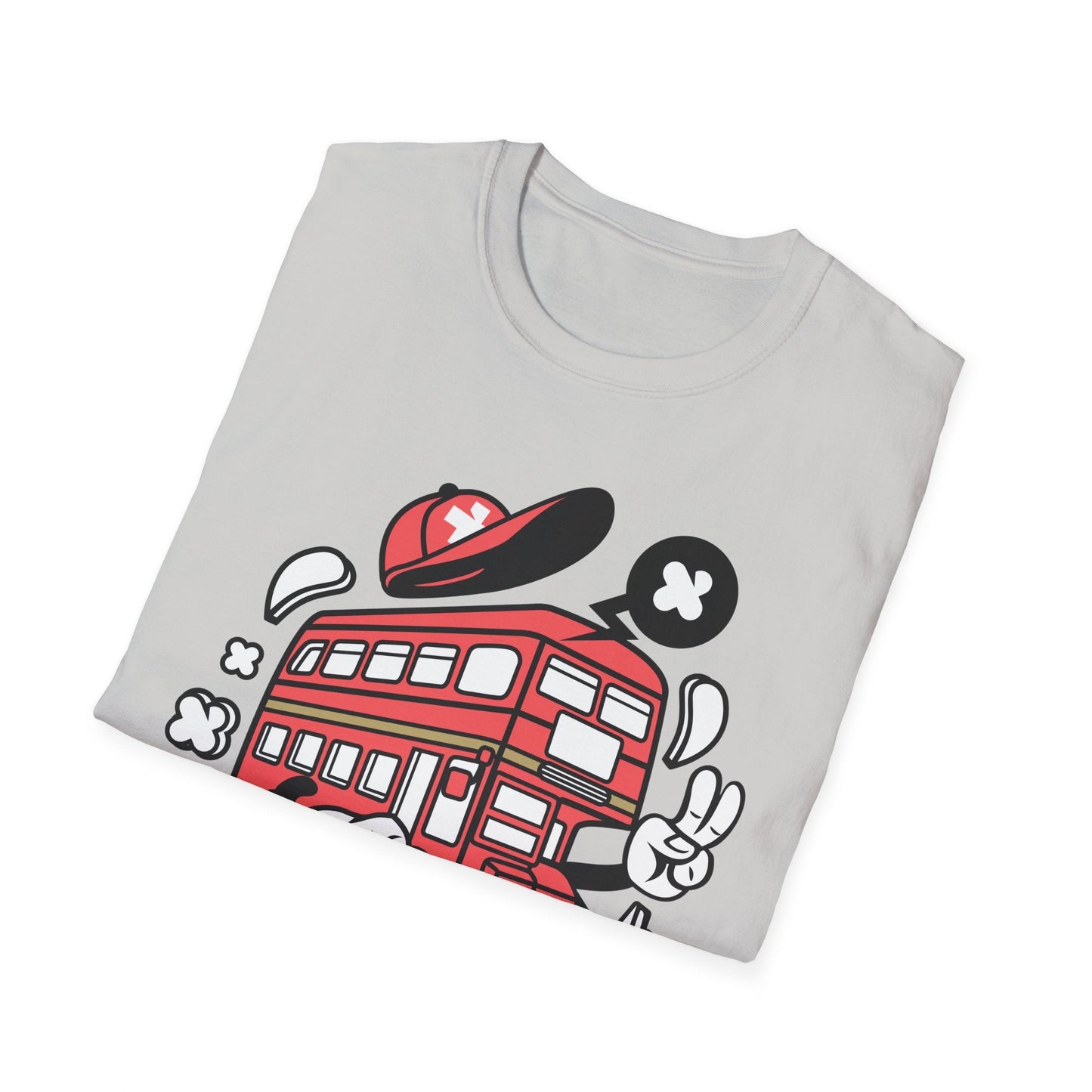 Cartoon Animation T Shirt Funny Tee Unisex Gildan Softstyle 64000 100 Percent Ring Spun Cotton