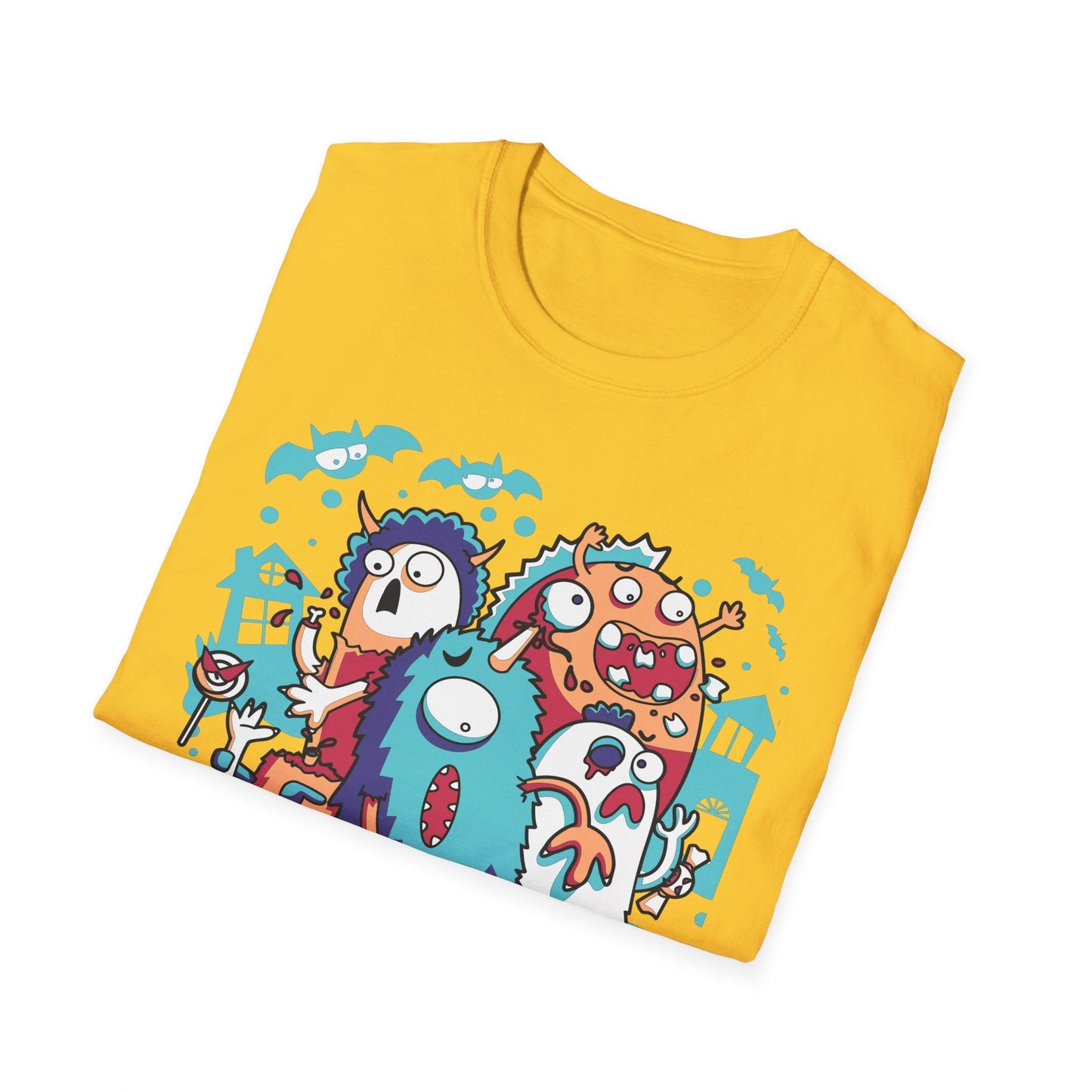 Cartoon T Shirt Animation Tee Funny Graphic Unisex Softstyle 100 Percent Ring Spun Cotton Tee