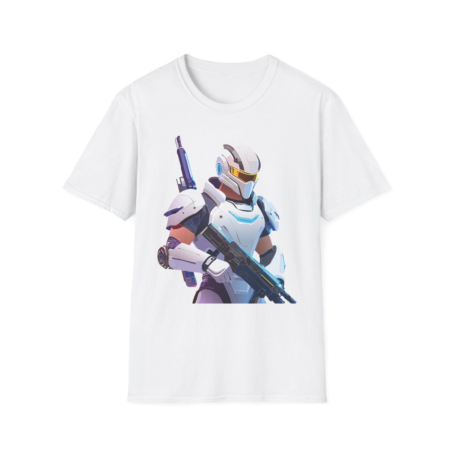 Robocop T Shirt Unisex Softstyle 64000 Gildan 100 Percent Ring Spun Cotton Graphic Tee