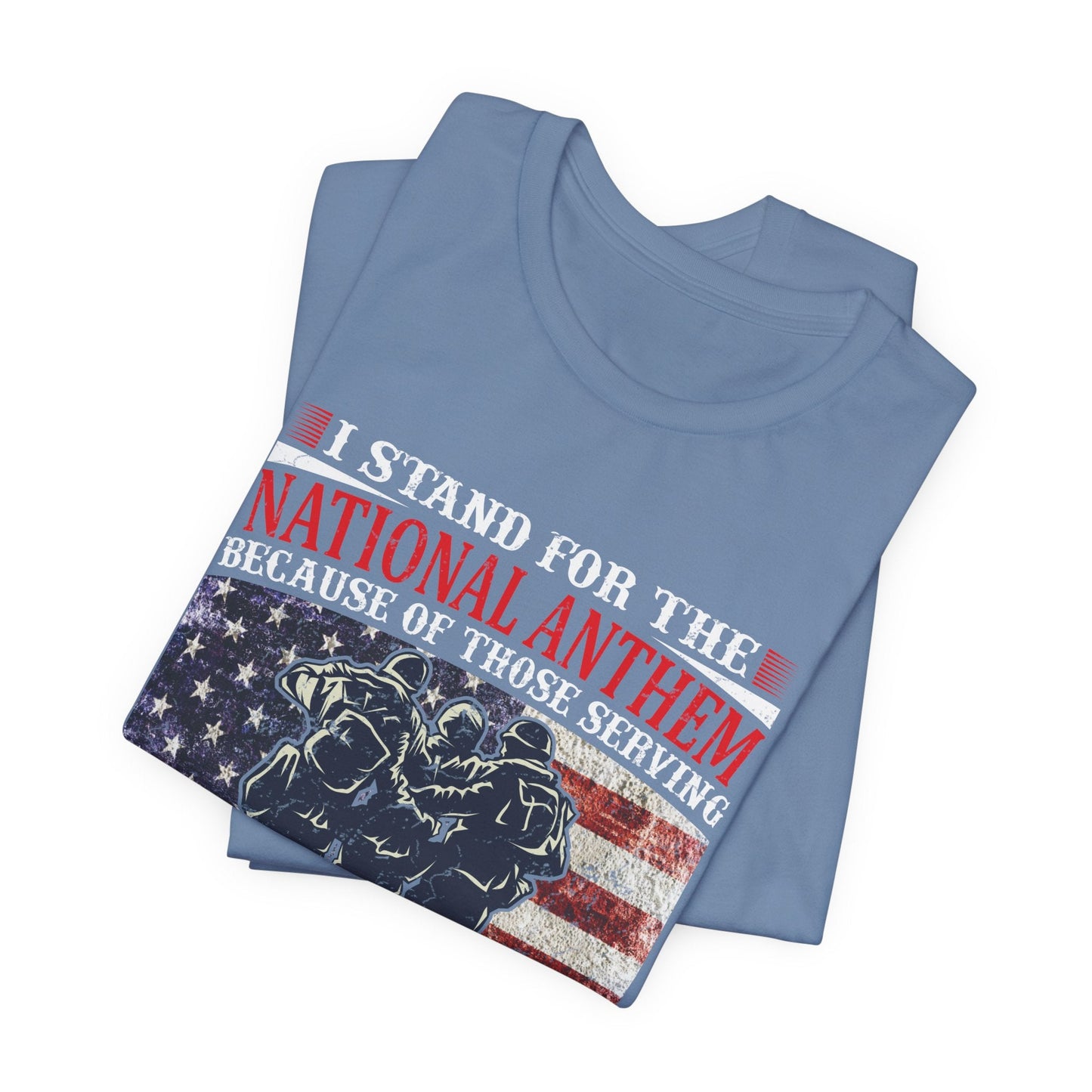 Army Veteran Patriotic Graphic Design Unisex Cotton T-Shirt v36