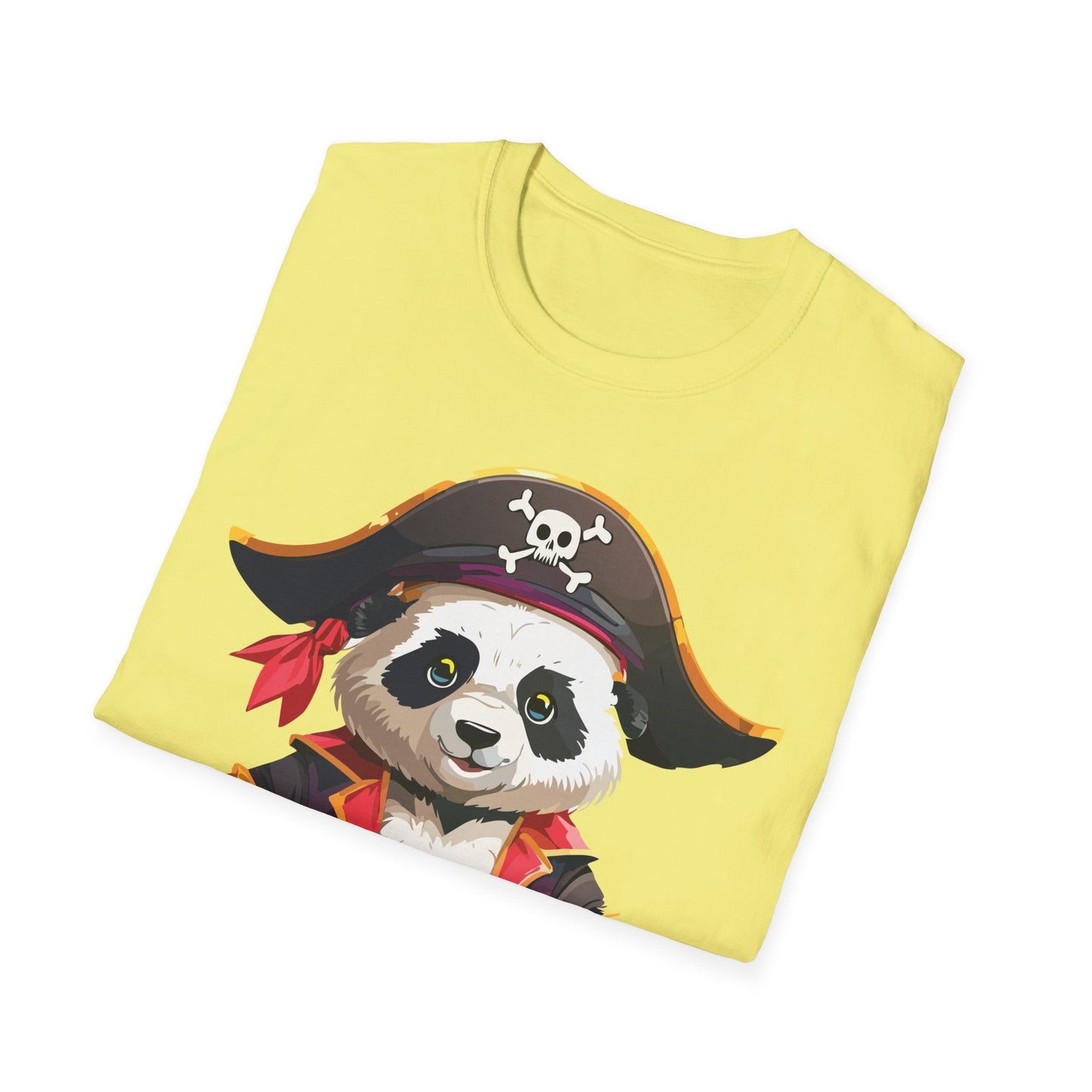 Panda Shirt Unisex Panda Tee Softstyle 64000 Gildan 100 Percent Cotton Animal Tee