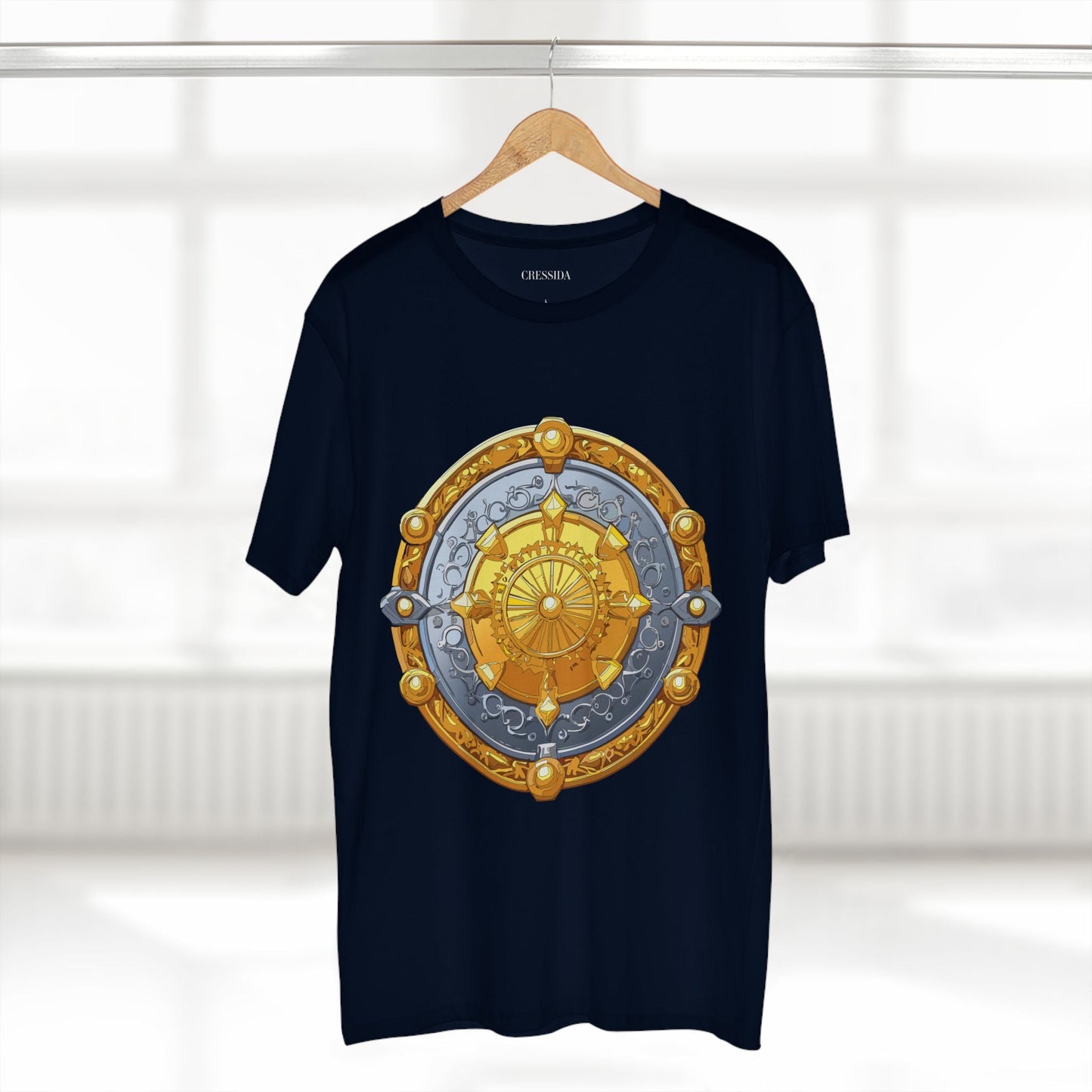 Antique Gold Coin Graphic Design T-Shirt Unisex 100 Cotton With Golden Print Artwork Tee 6
