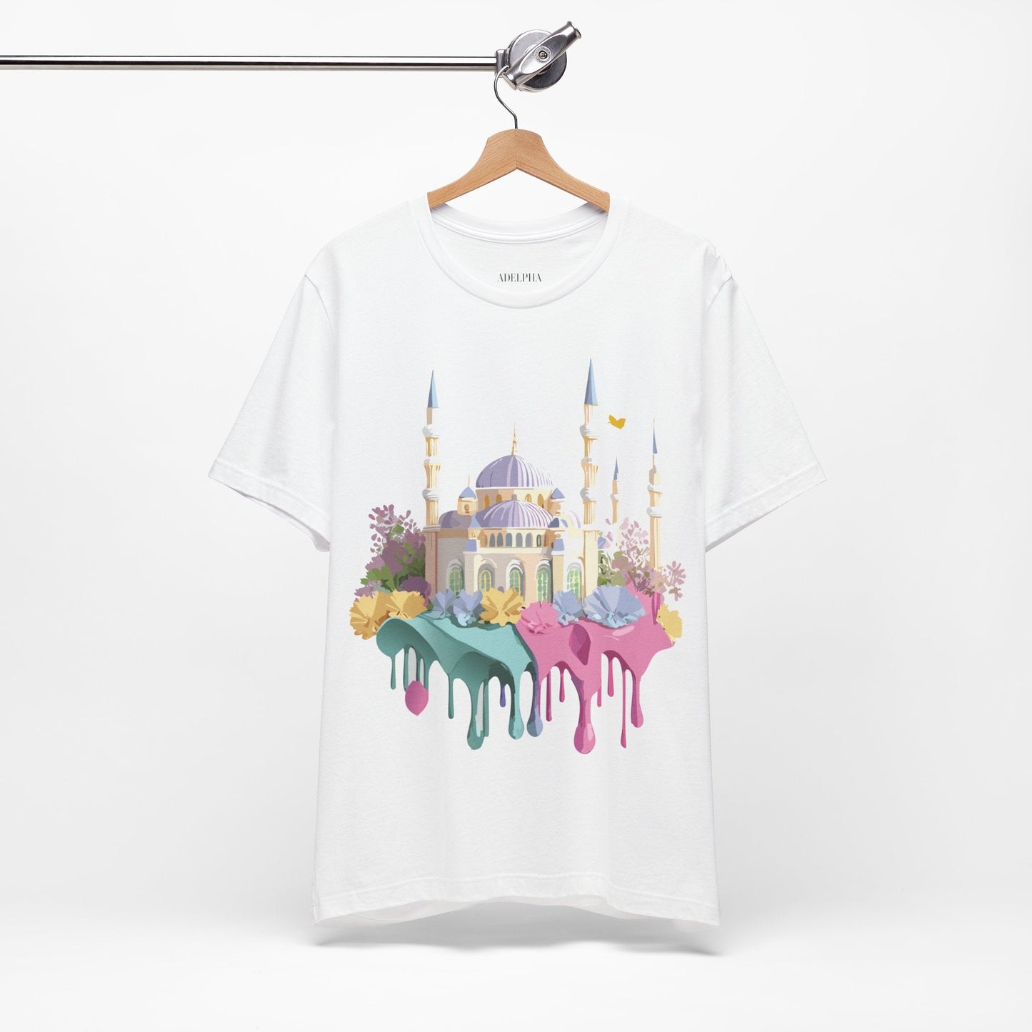 Adelpha Istanbul Graphic T Shirt Unisex Short Sleeve Art Design Tee For Everyday Wear