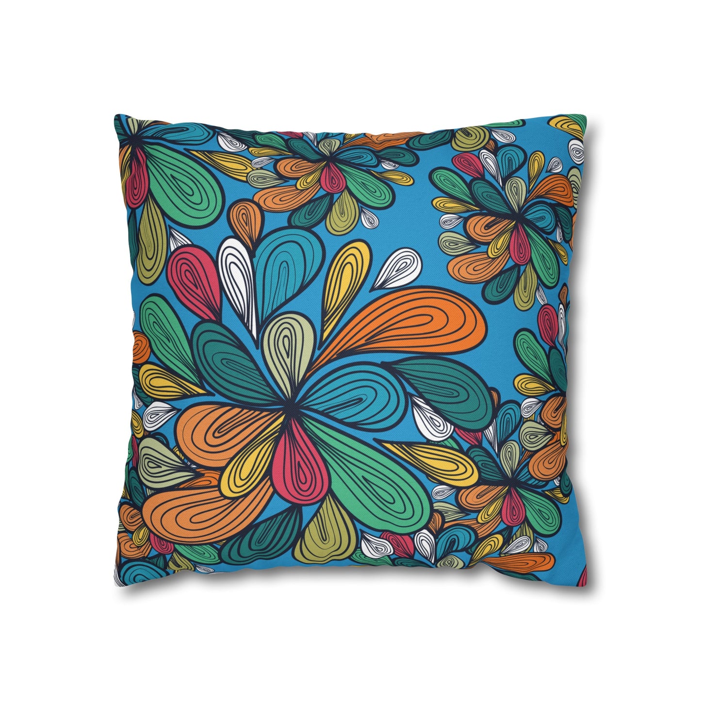 Floral Poly Pillowcase