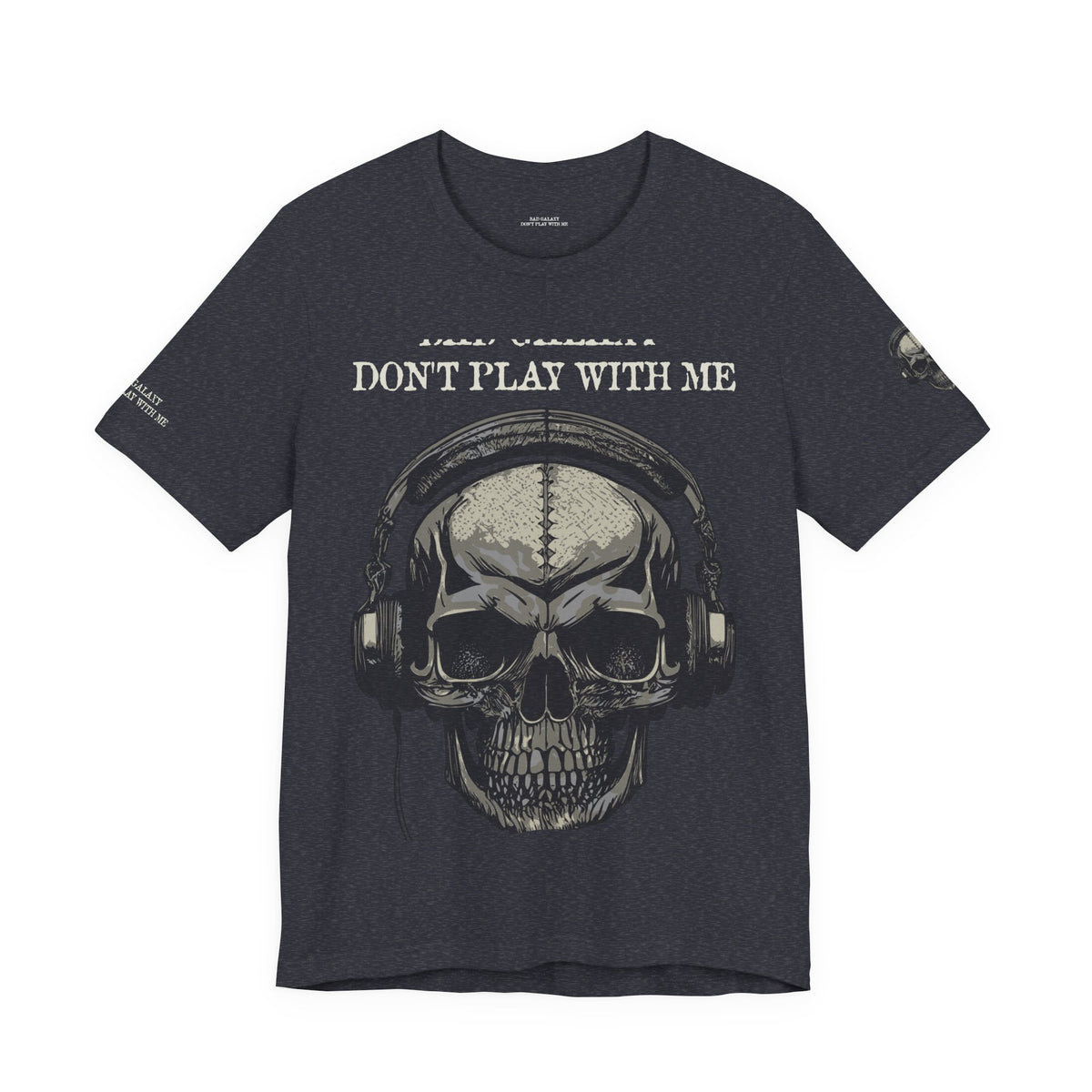 Skull Rock Graphic Unisex Cotton Bella+Canvas Tee with Art Design b46