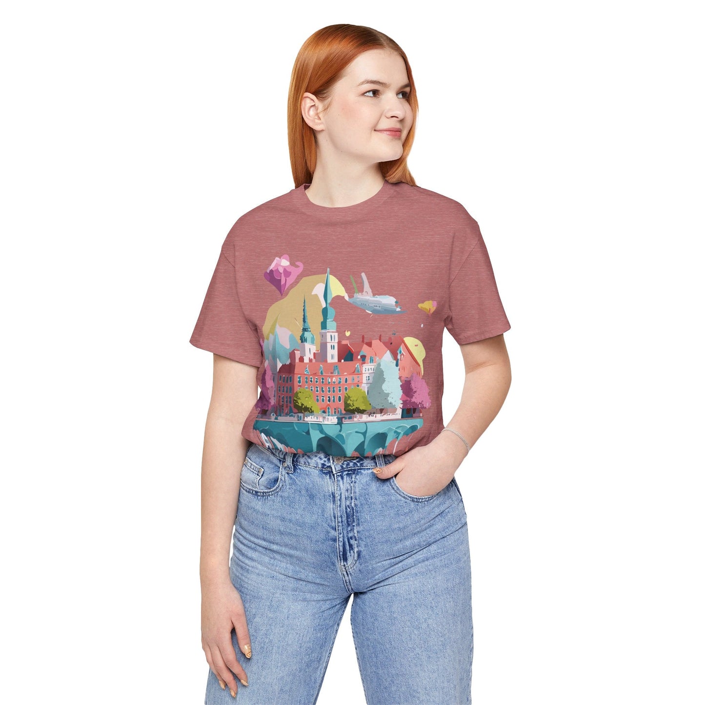Germany Tourist Shirt Unisex Graphic Tee Vintage Inspired Art By Adelpha Premium Design