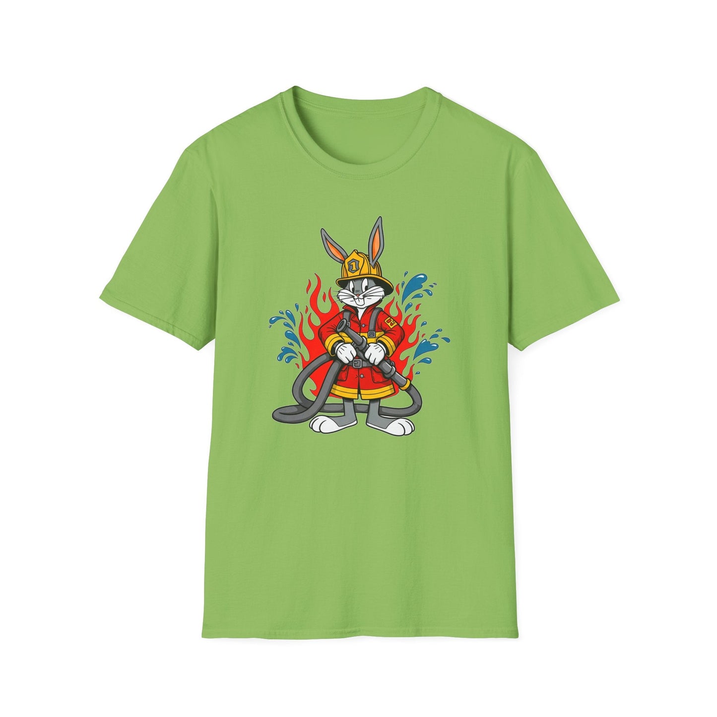 Bugs Bunny T Shirt Unisex Cartoon Tee Softstyle 64000 Cotton Graphic Tee For Fans