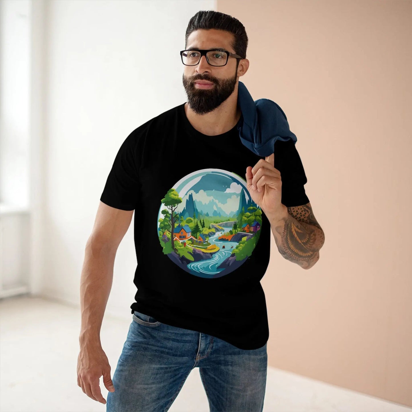 Fantasy Graphic Unisex 100 Cotton Staple Tee 14