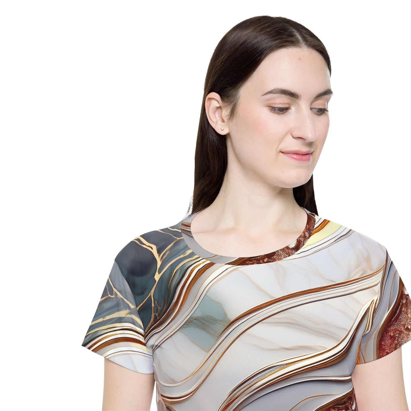 Abstract Print Shirt