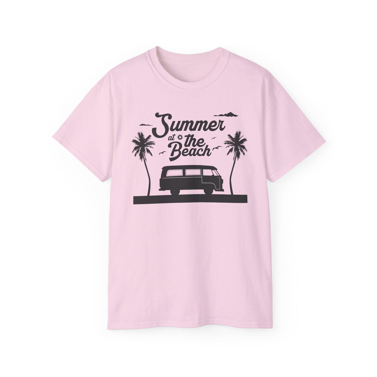 Summer at the Beach Van Tee | Surf Camper Palm Tree Shirt