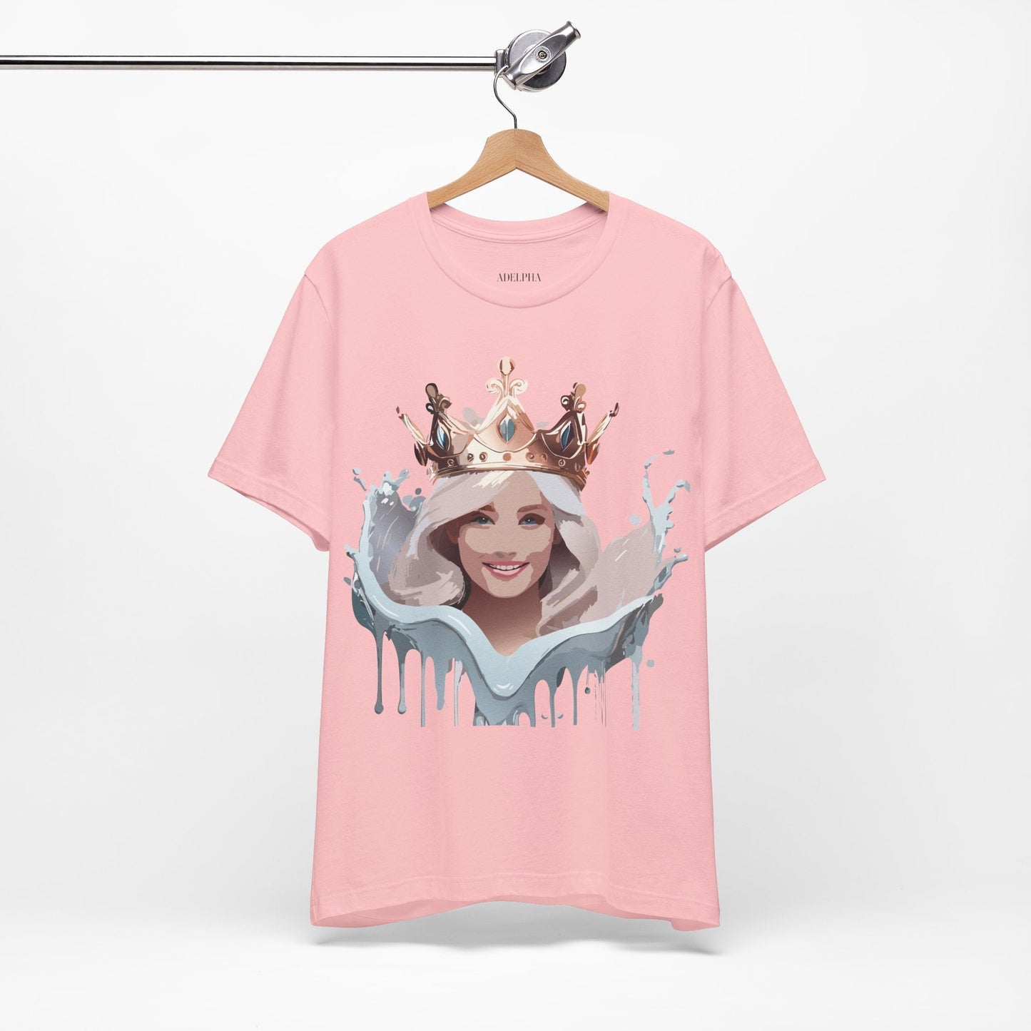 Queen Graphic Tee Unisex Jersey Short Sleeve Vintage Inspired Adelpha Art Design