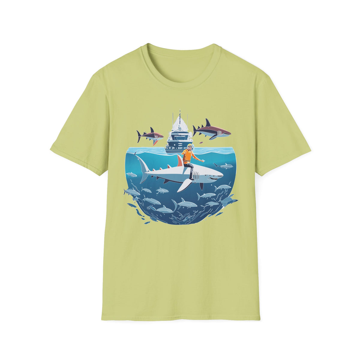 Ocean U boat Graphic Tee Gildan Unisex 100 Cotton Tee Shirt c33