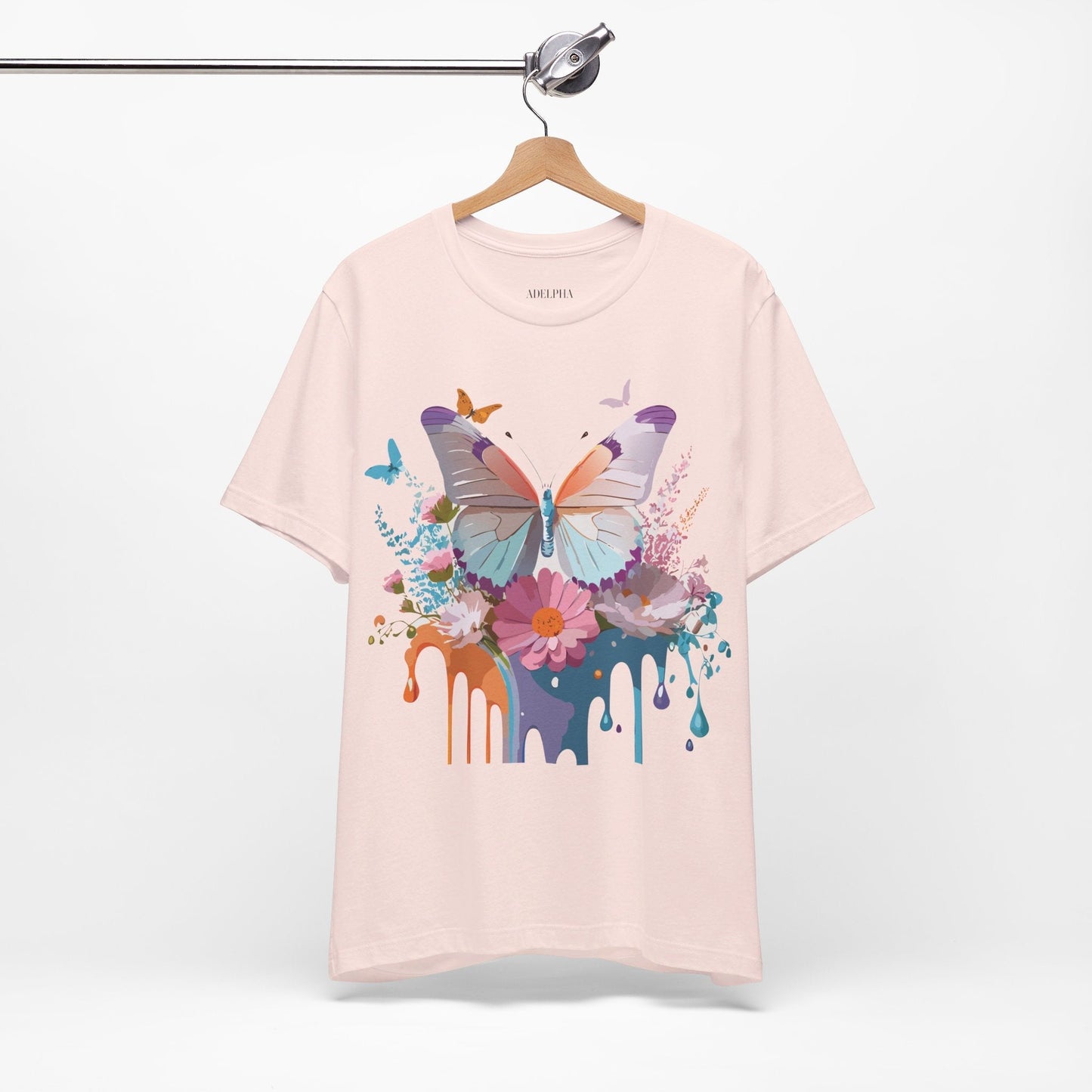 Butterfly Graphic Tee Adelpha Vintage Inspired Unisex Short Sleeve Shirt
