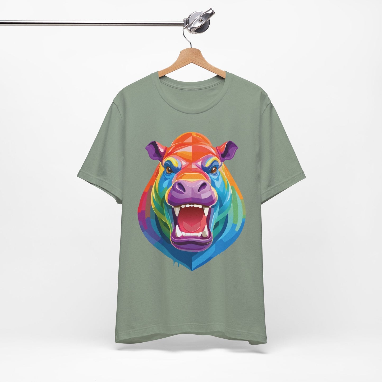 Unisex Animal Shirt with Animals Graphic Tee Art Design Wild Animals Shirt Tee for Everyone
