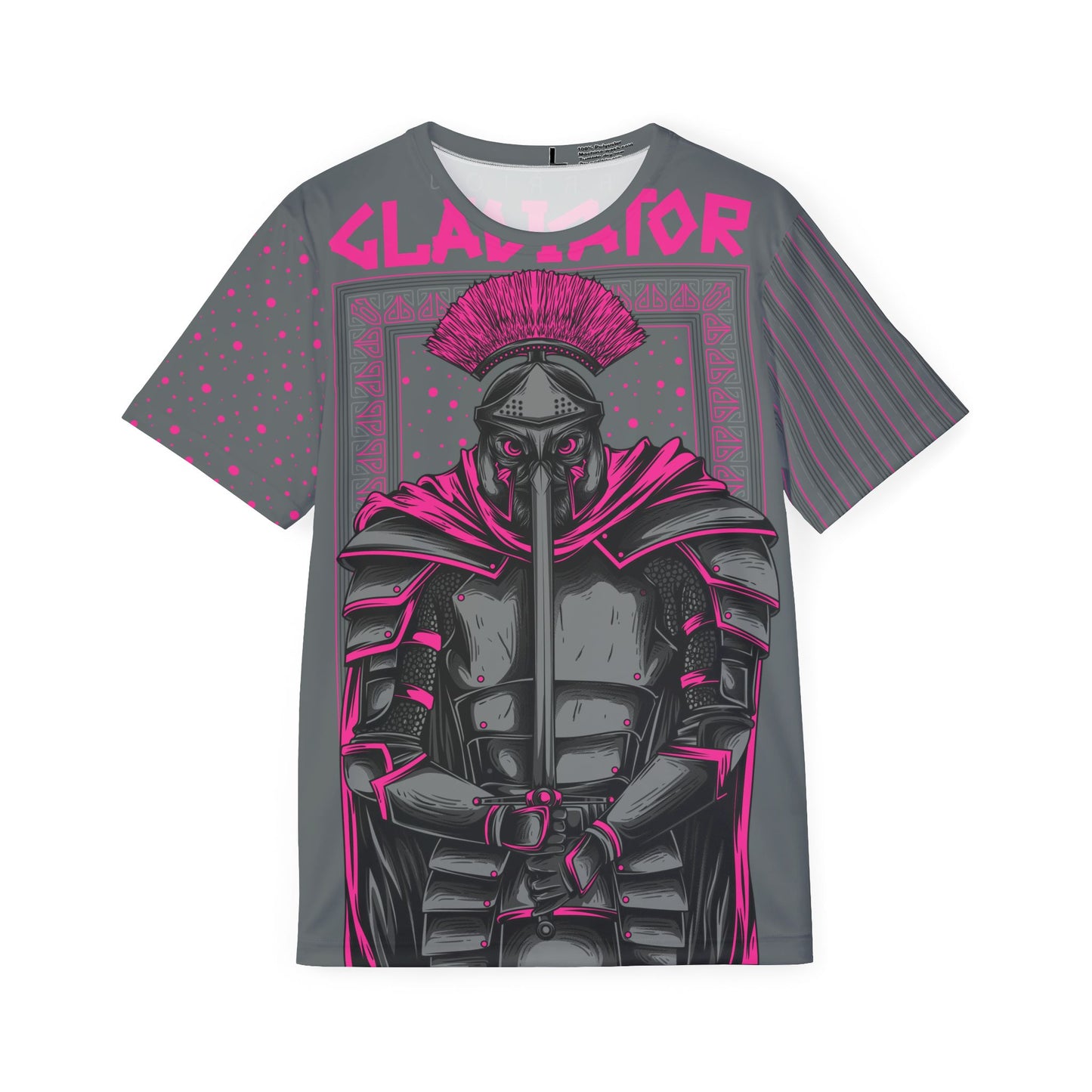 36-Be Fun Graphic T-Shirt, Art Design Poly Shirt, All Over Print Graphic Tee, Monsters T-Shirt, Cartoon Tees