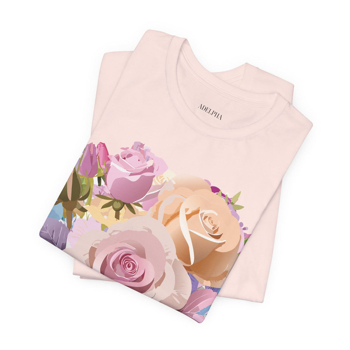 Floral Graphic Tee Shirt - Bella+Canvas Unisex 100 Cotton 28